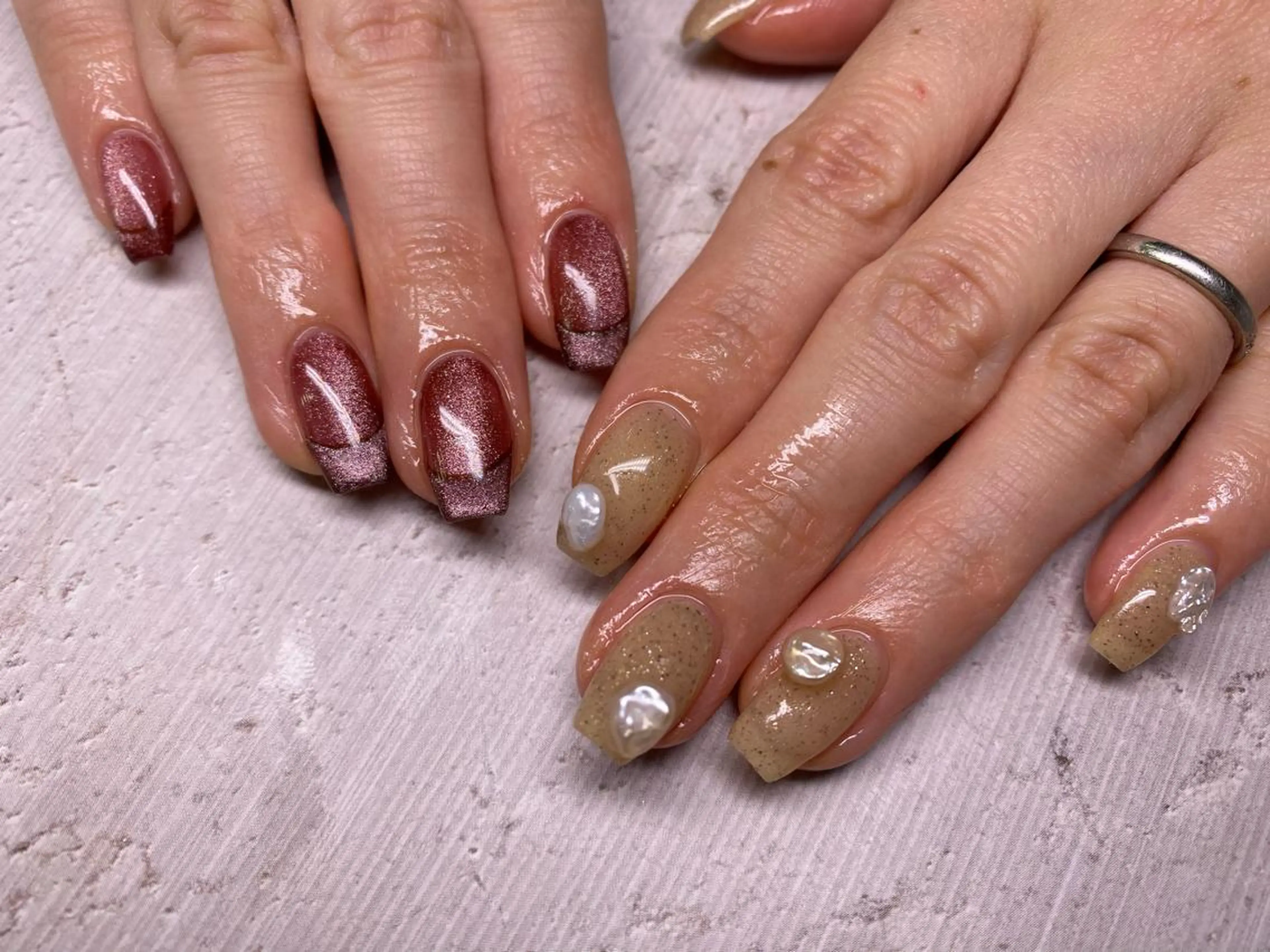 ネイル 高野 梨紗子のネイルデザイン