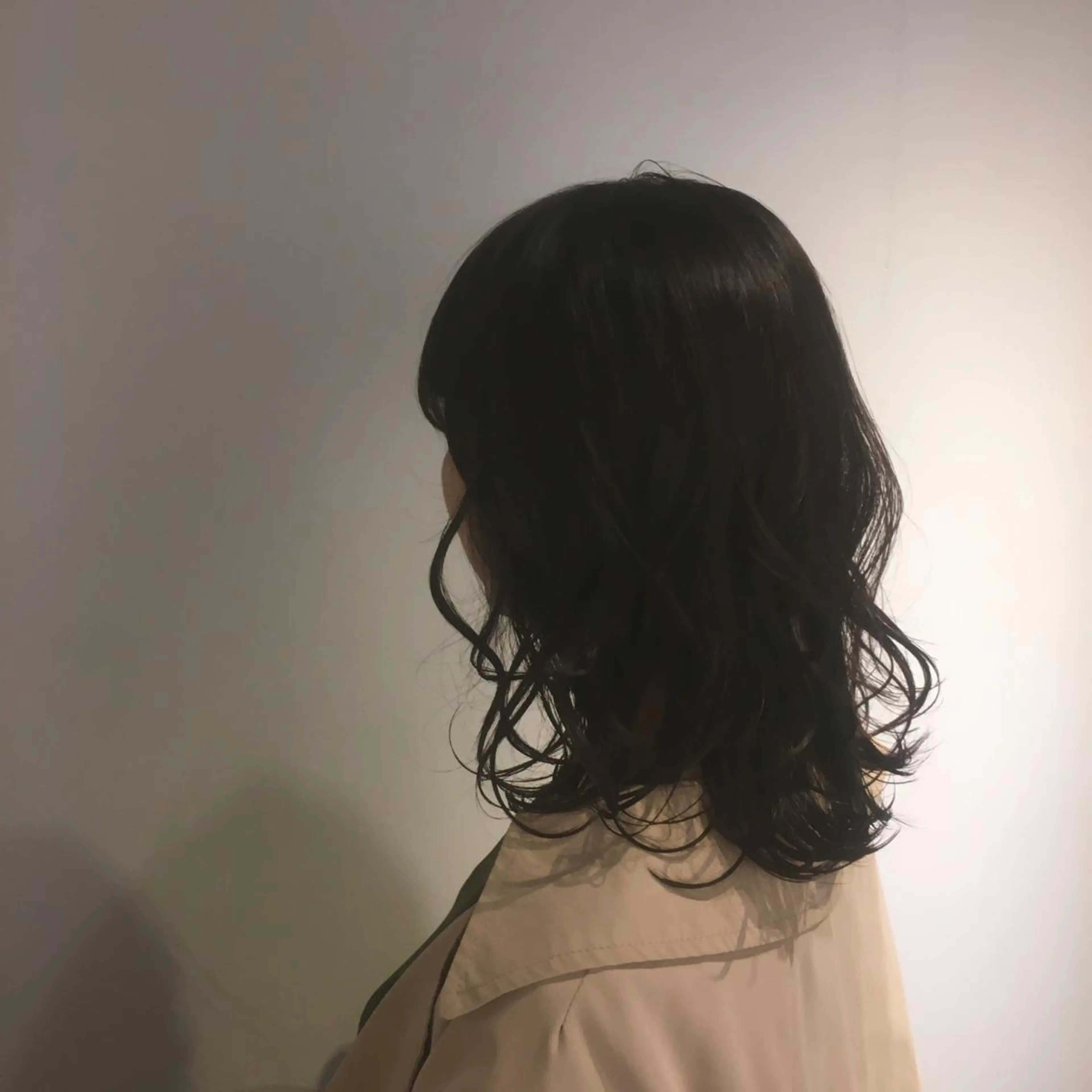 セミロング カラー カット ヘアカラー トリートメント しのはら まどかのヘアスタイル