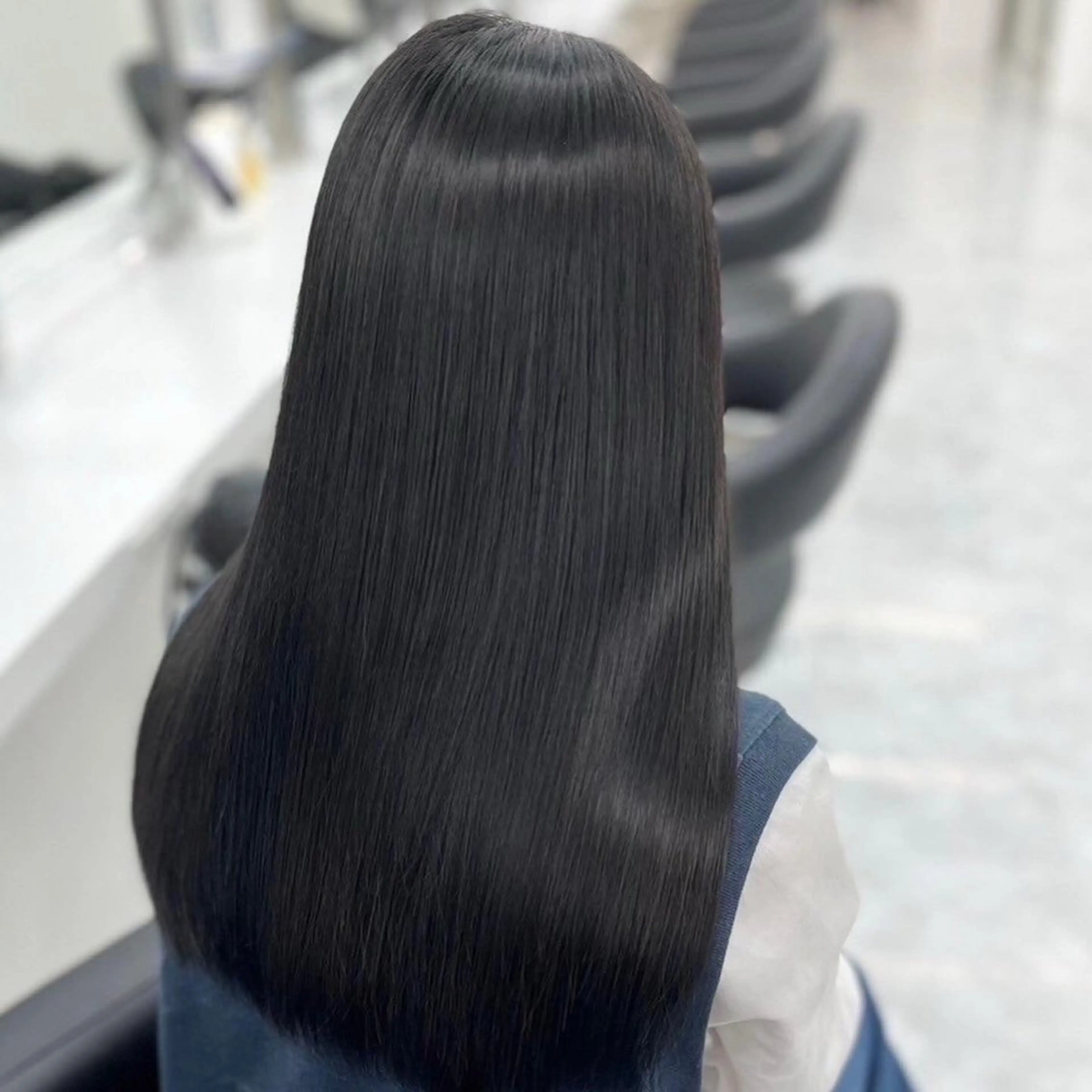 ロング カラー ヘアアレンジ ブリーチ ブリーチなしカラー 髪質改善 🫧モテる💗ダメー ジレスハイトーン🫧のヘアスタイル