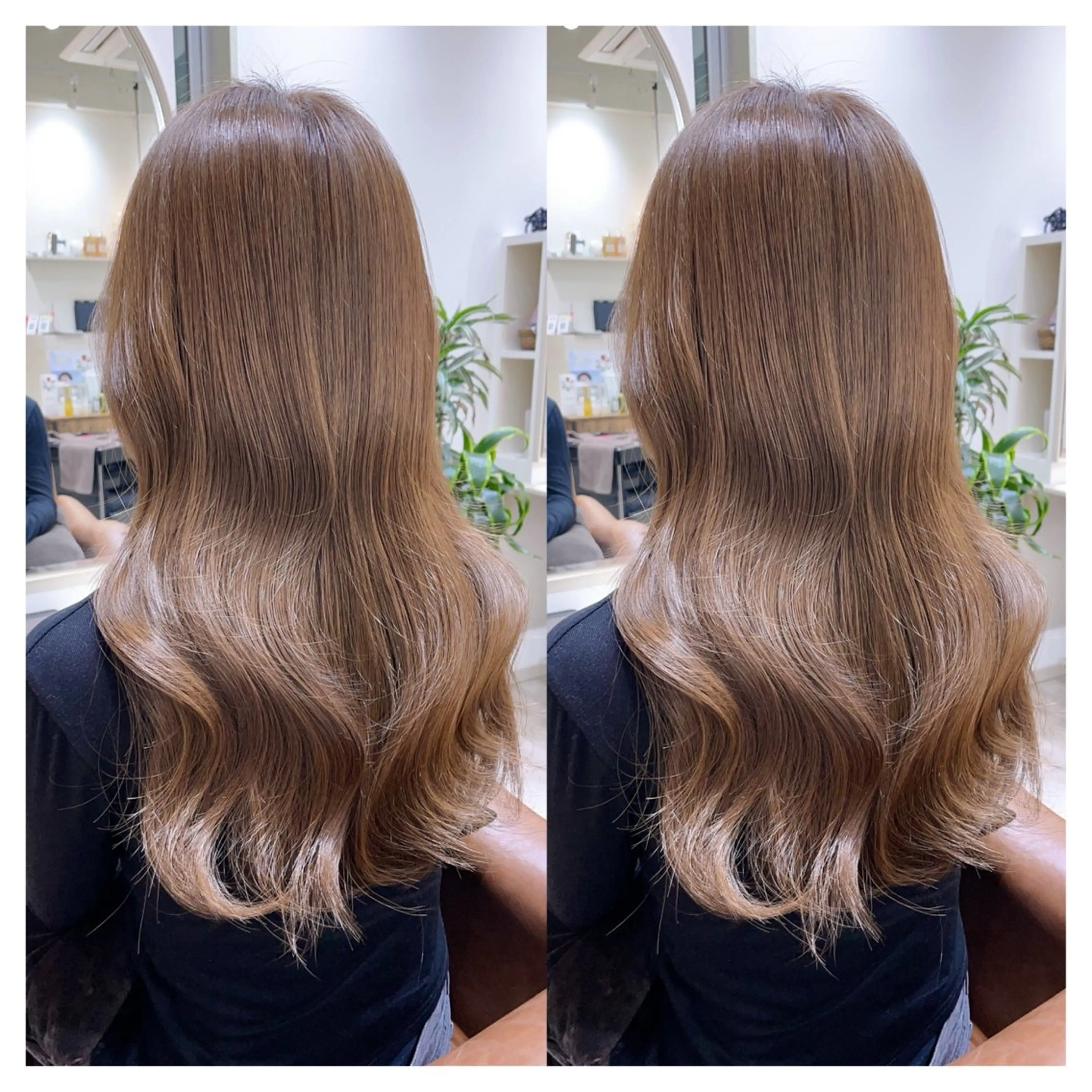 ロング カラー カット ヘアカラー トリートメント 村山 茉衣のヘアスタイル