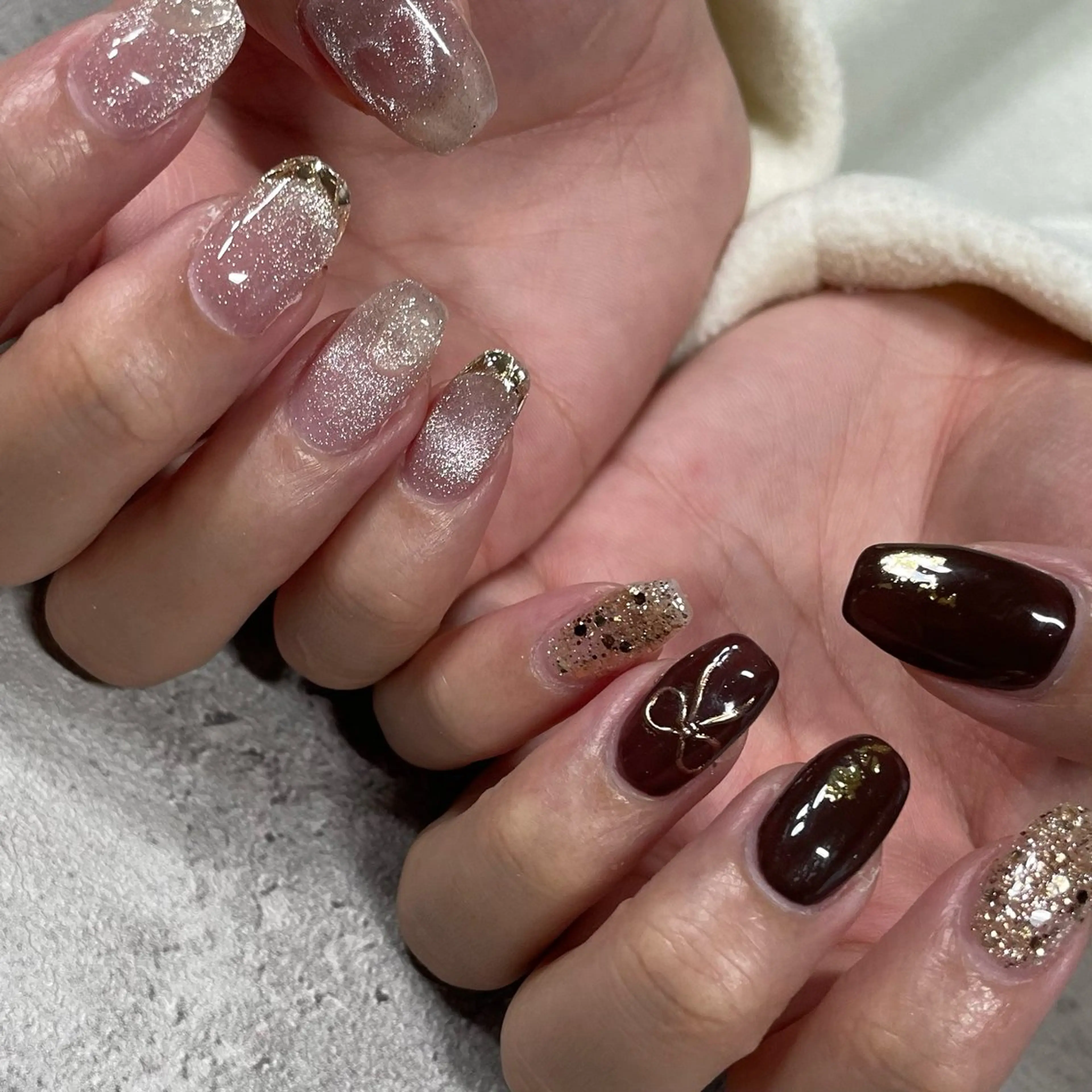 ネイル ジェルネイル 東 千夏のネイルデザイン