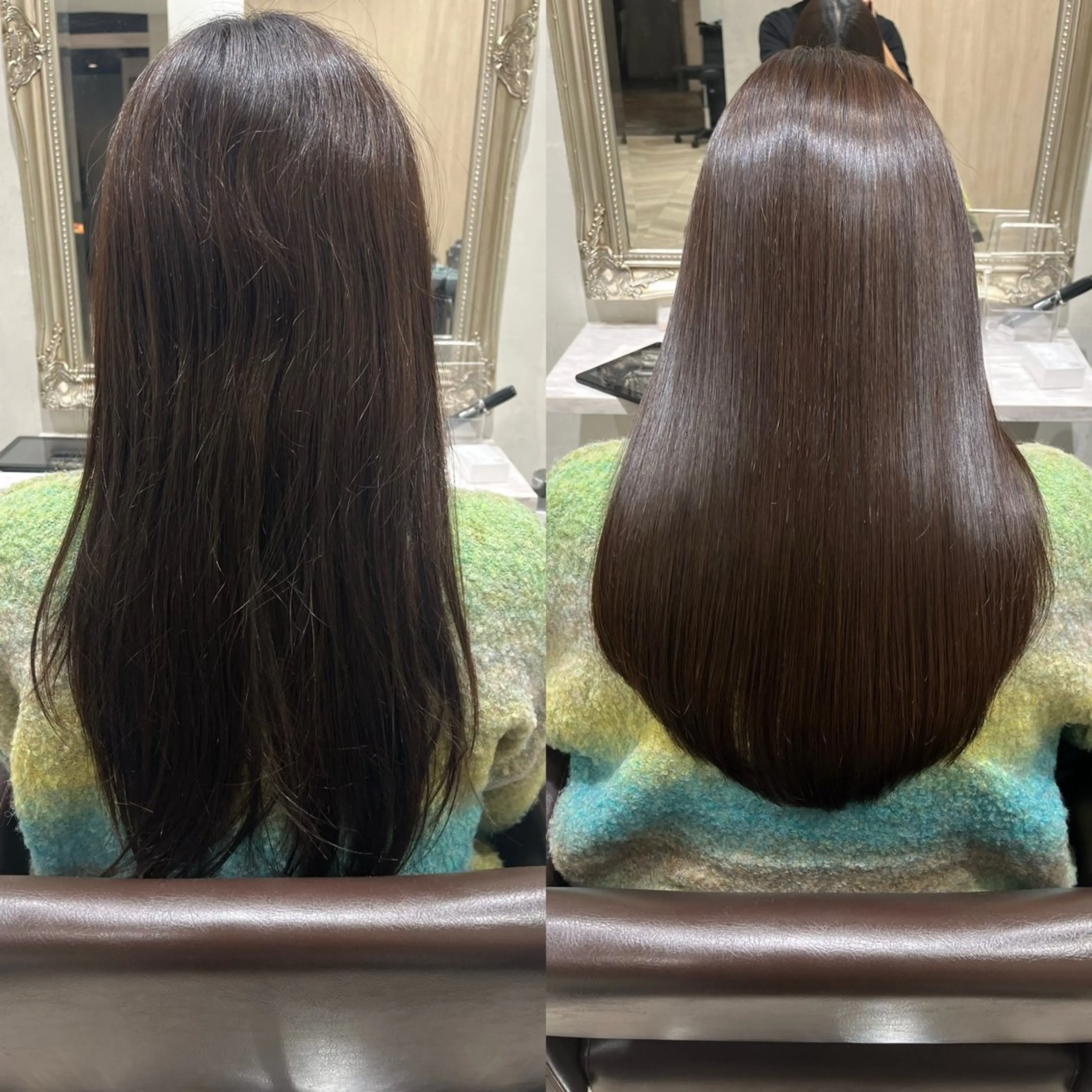 ロング カット 縮毛矯正 【髪質改善特化】 ✂︎  jun ✂︎のヘアスタイル