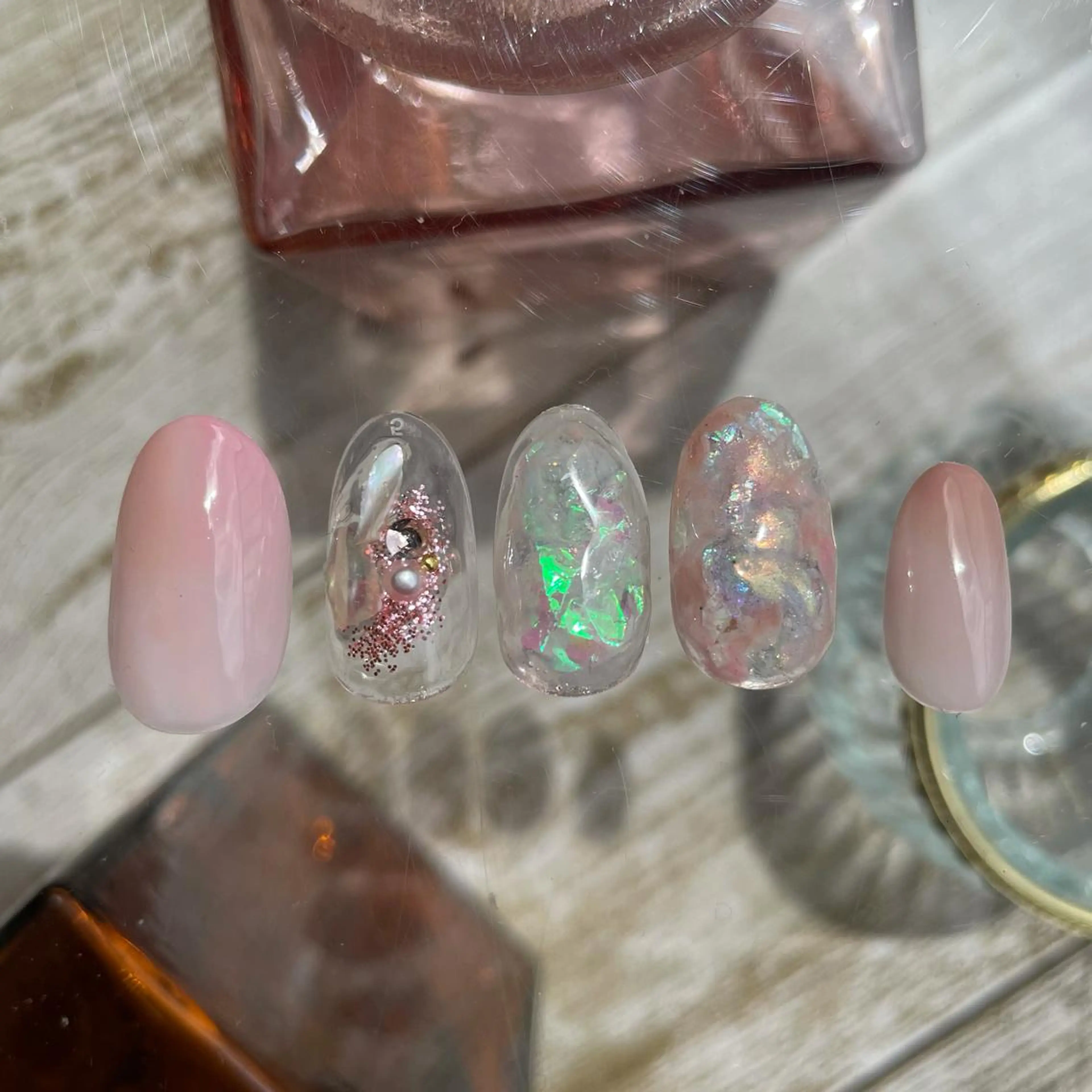 ネイル オーロラネイル Nail salon Euphoriaのネイルデザイン