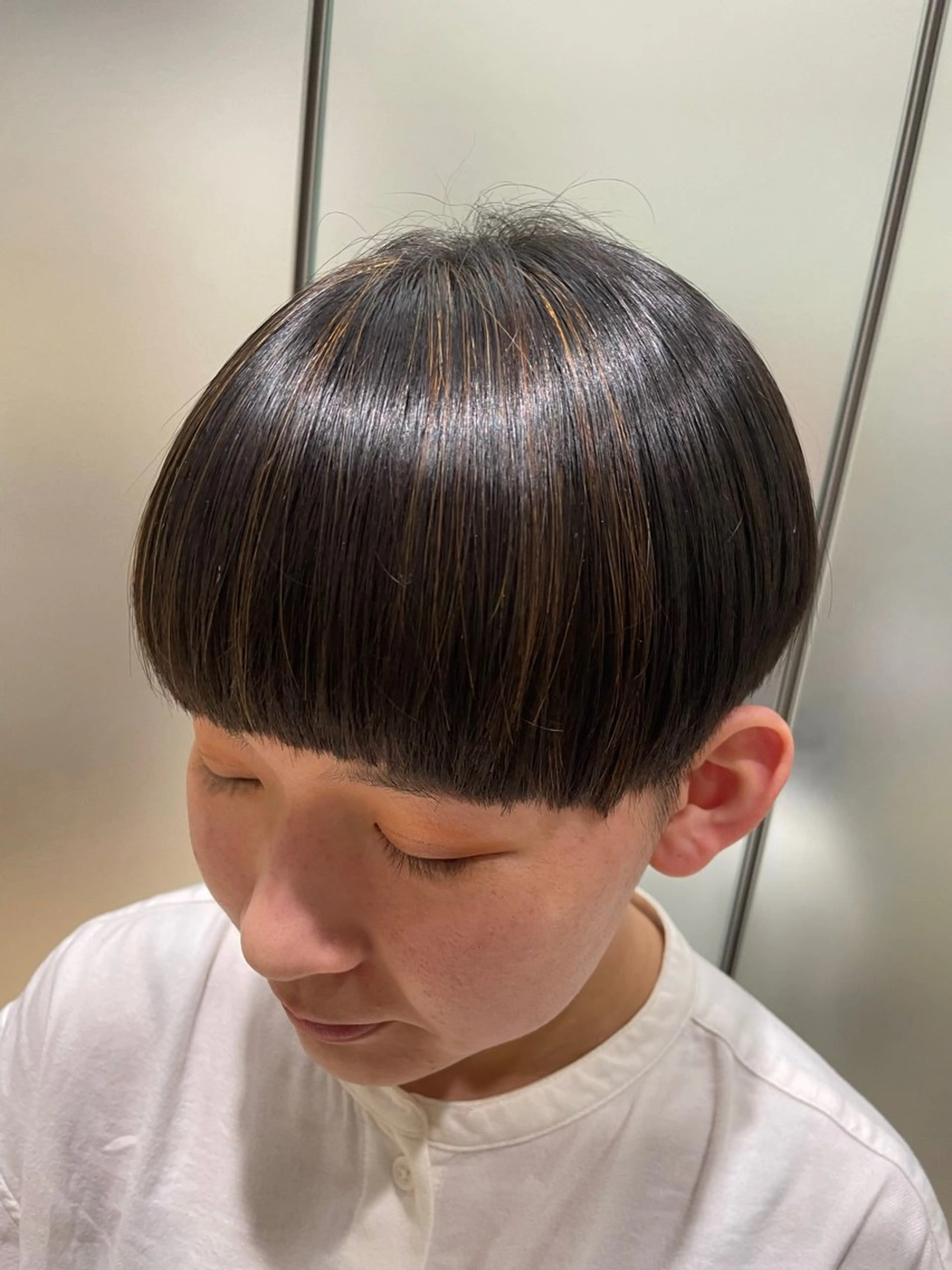 ショート カラー ヘアカラー Koharu 髪質改善カラーのヘアスタイル