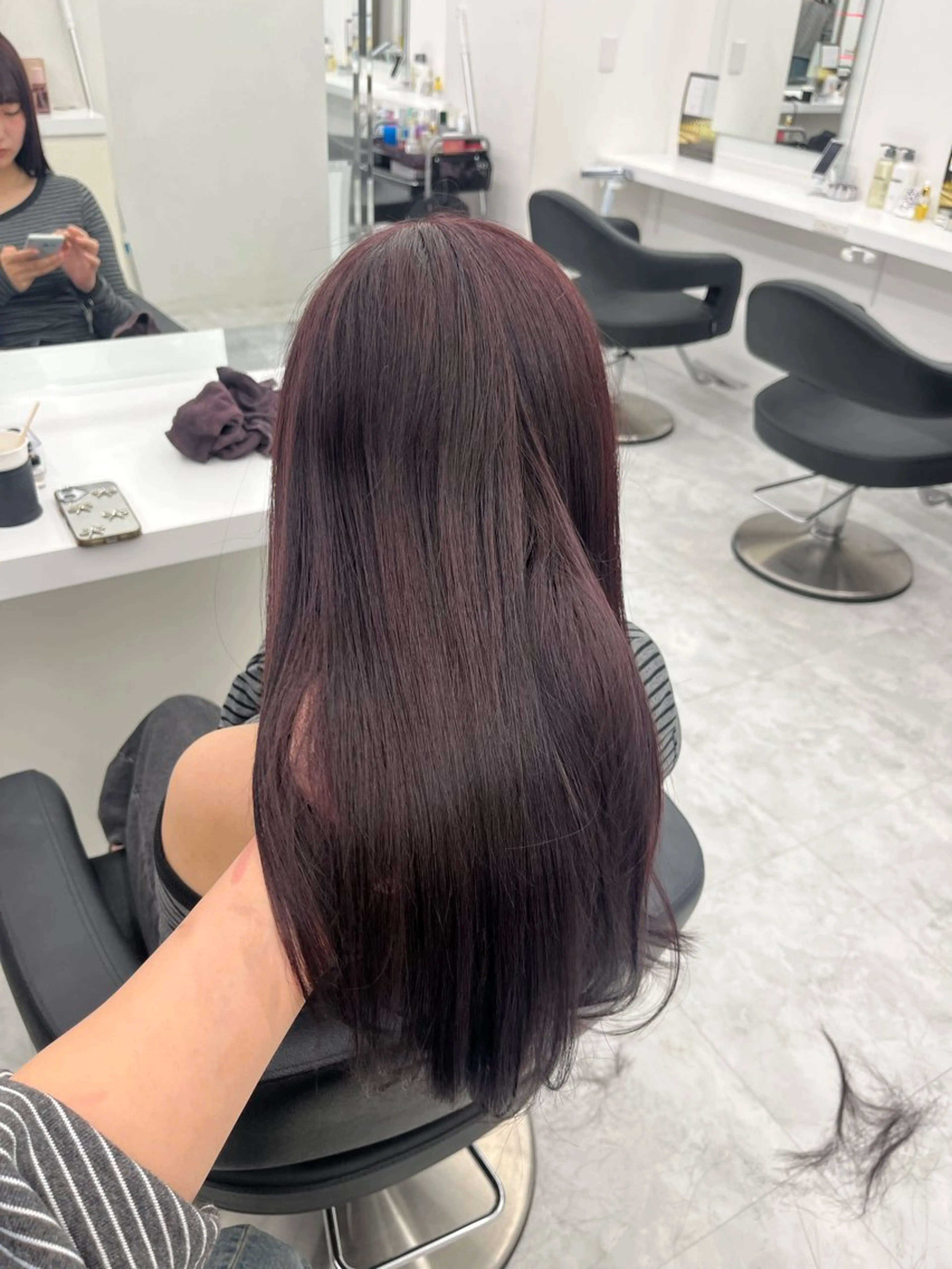 カラー ヘアカラー トリートメント ヘッドスパ ヘアセット 🍒暖色ダブルカラー /FUKA🍒のヘアスタイル