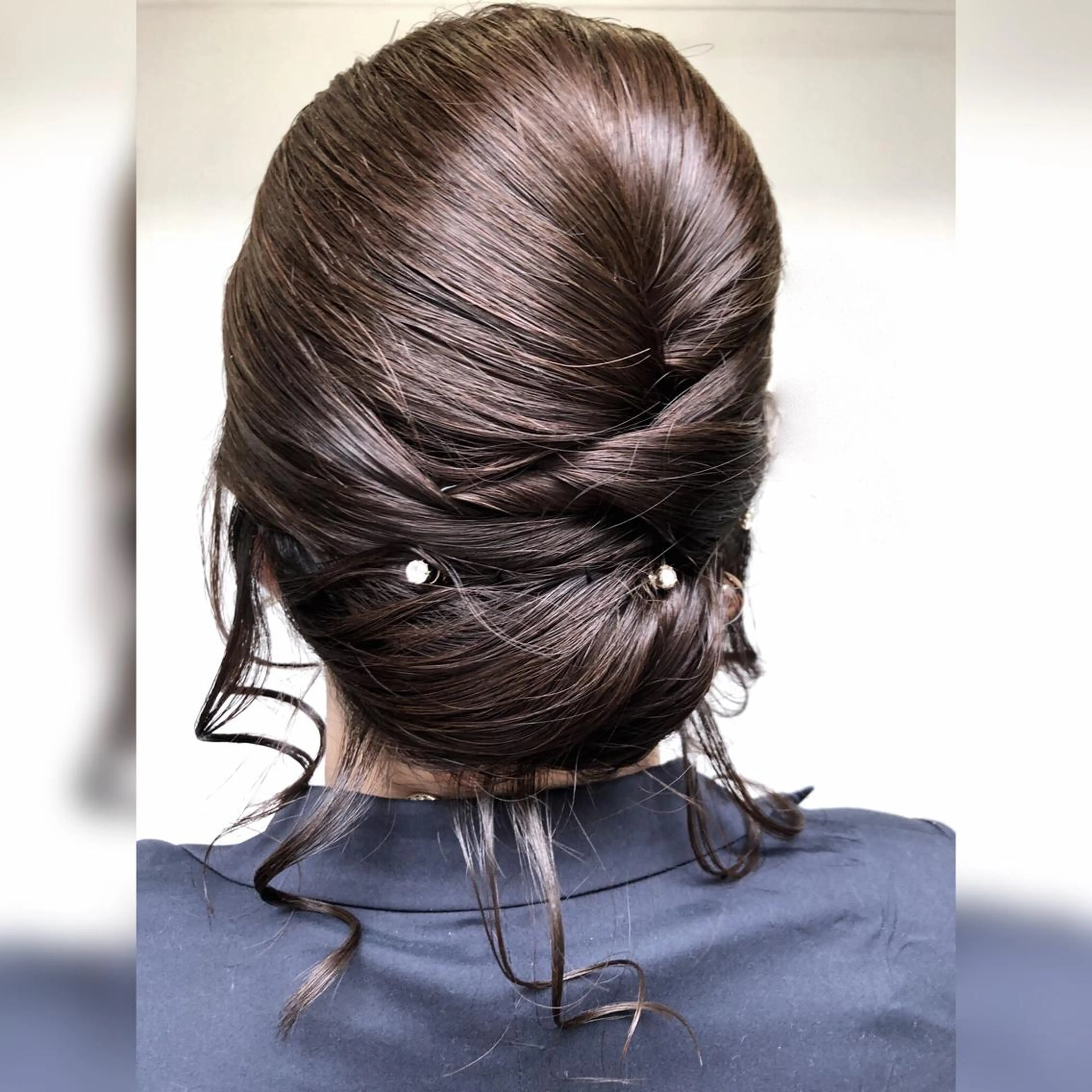 ヘアアレンジ ヘアセット 勝野 麻美のヘアスタイル