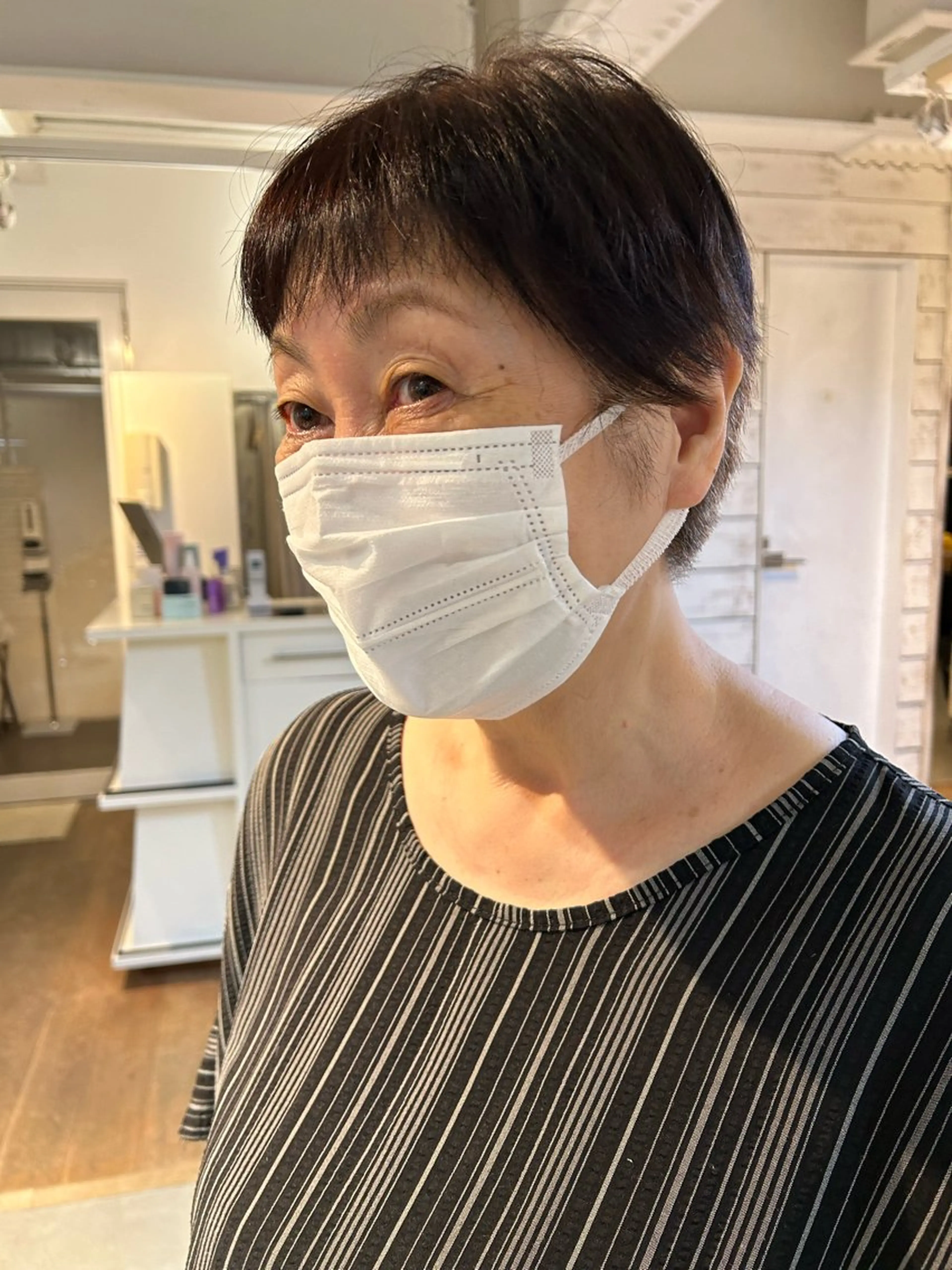 ショート ショートヘア 京谷 宥のヘアスタイル