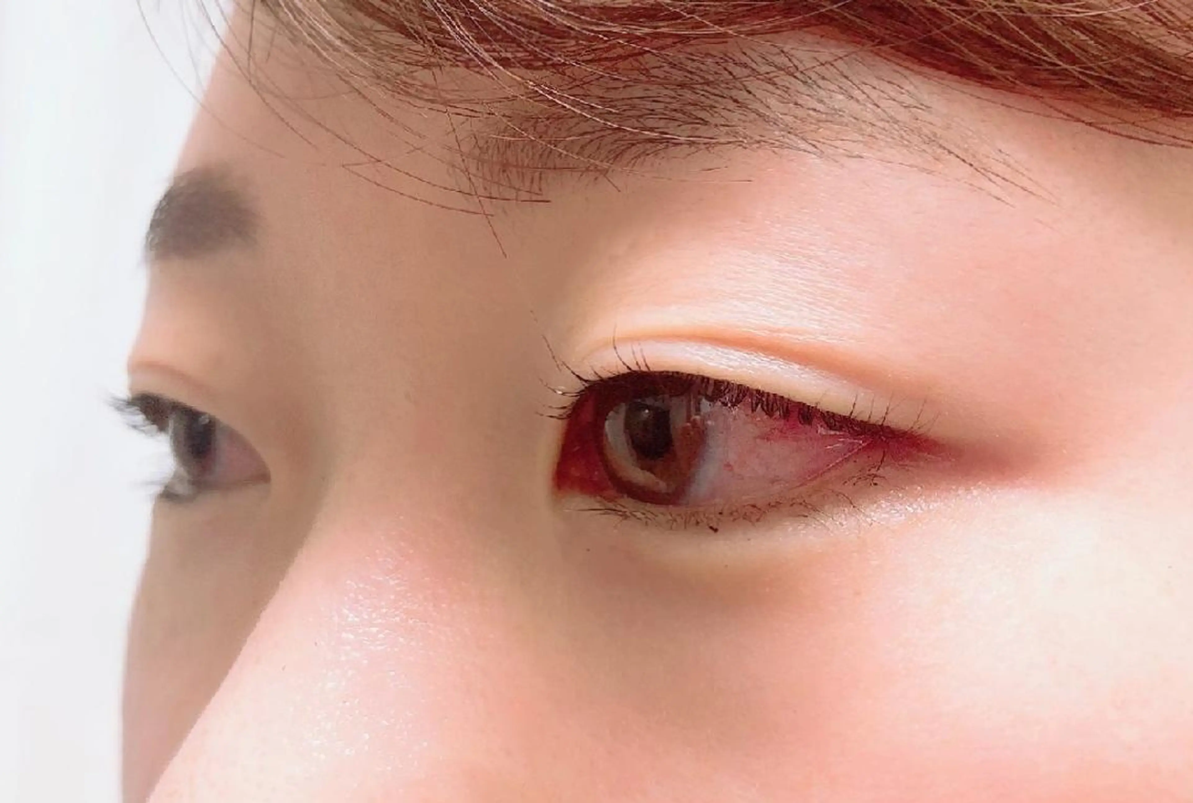 マツエク・マツパ 付け放題 フラットラッシュ まつげパーマ 下まつげエクステ 一重×まつ毛パーマ マツパ 吉岡 ゆうなのマツエク・マツパデザイン