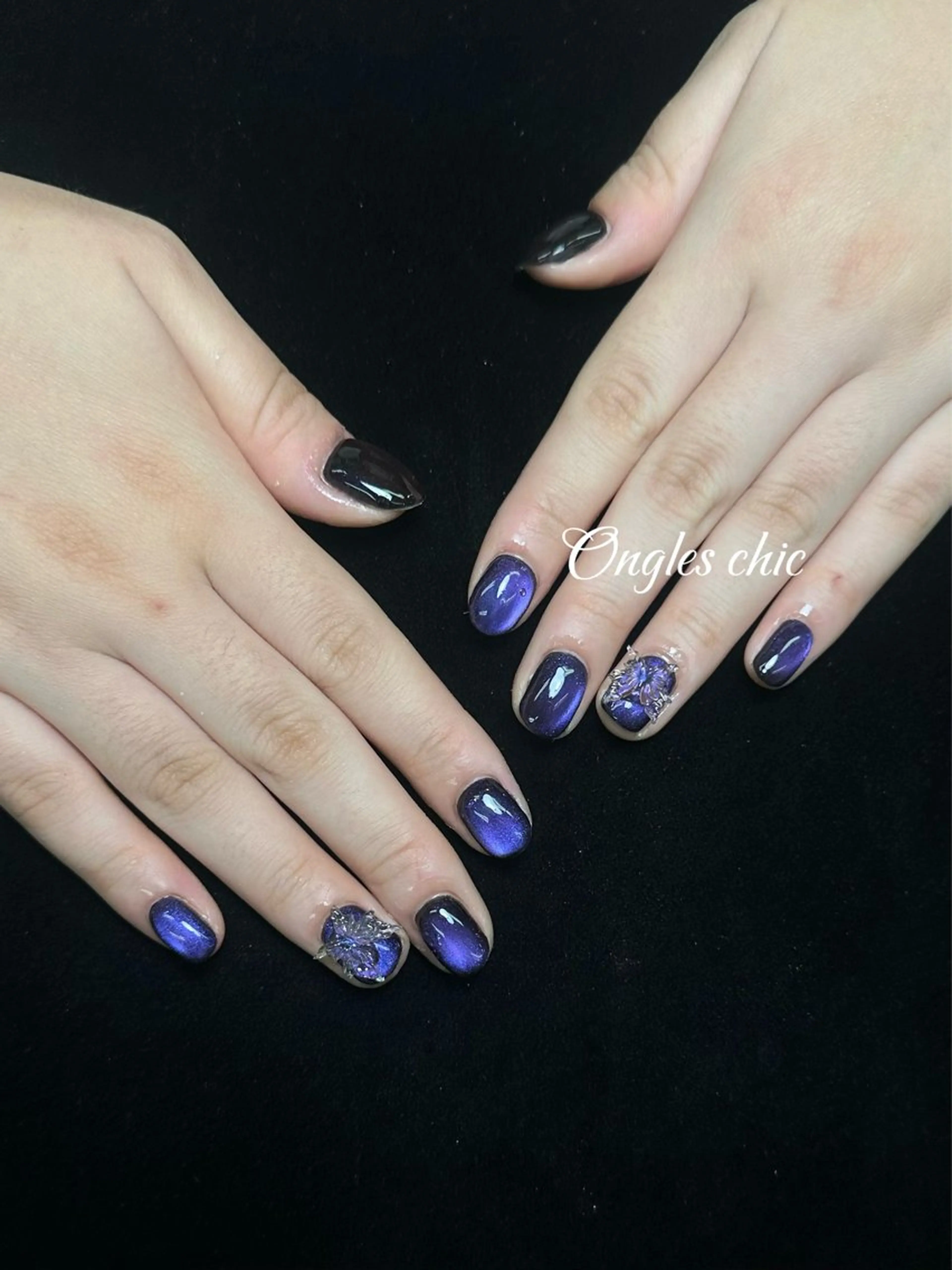 ネイル ハンドネイル ongles chicのネイルデザイン