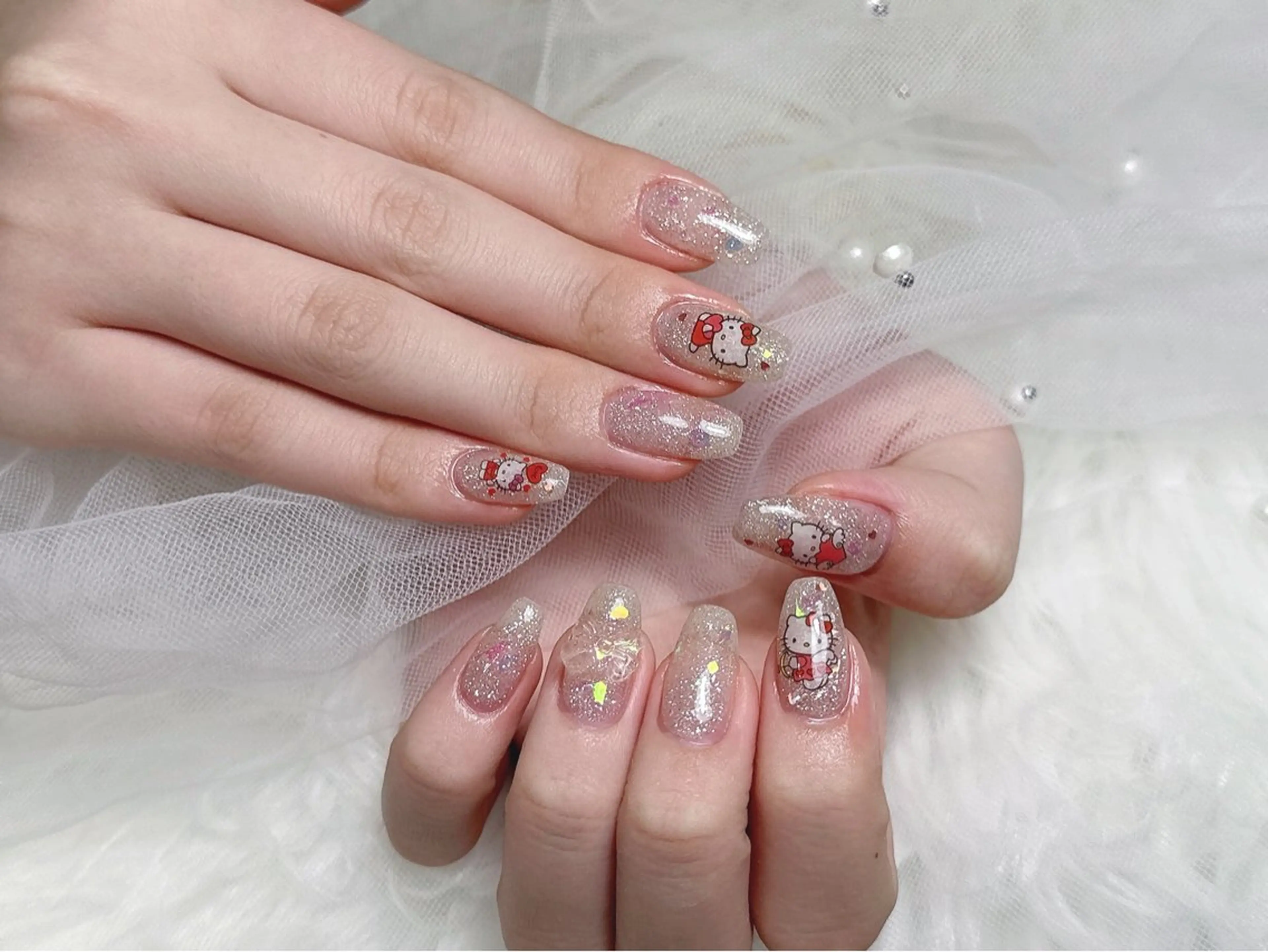 ネイル ハンドネイル 【Eclat ｴｸﾗ】nail＆beauty所属・Eclat〔ｴｸﾗ〕 MOEKA𝜗𝜚*のネイルデザイン
