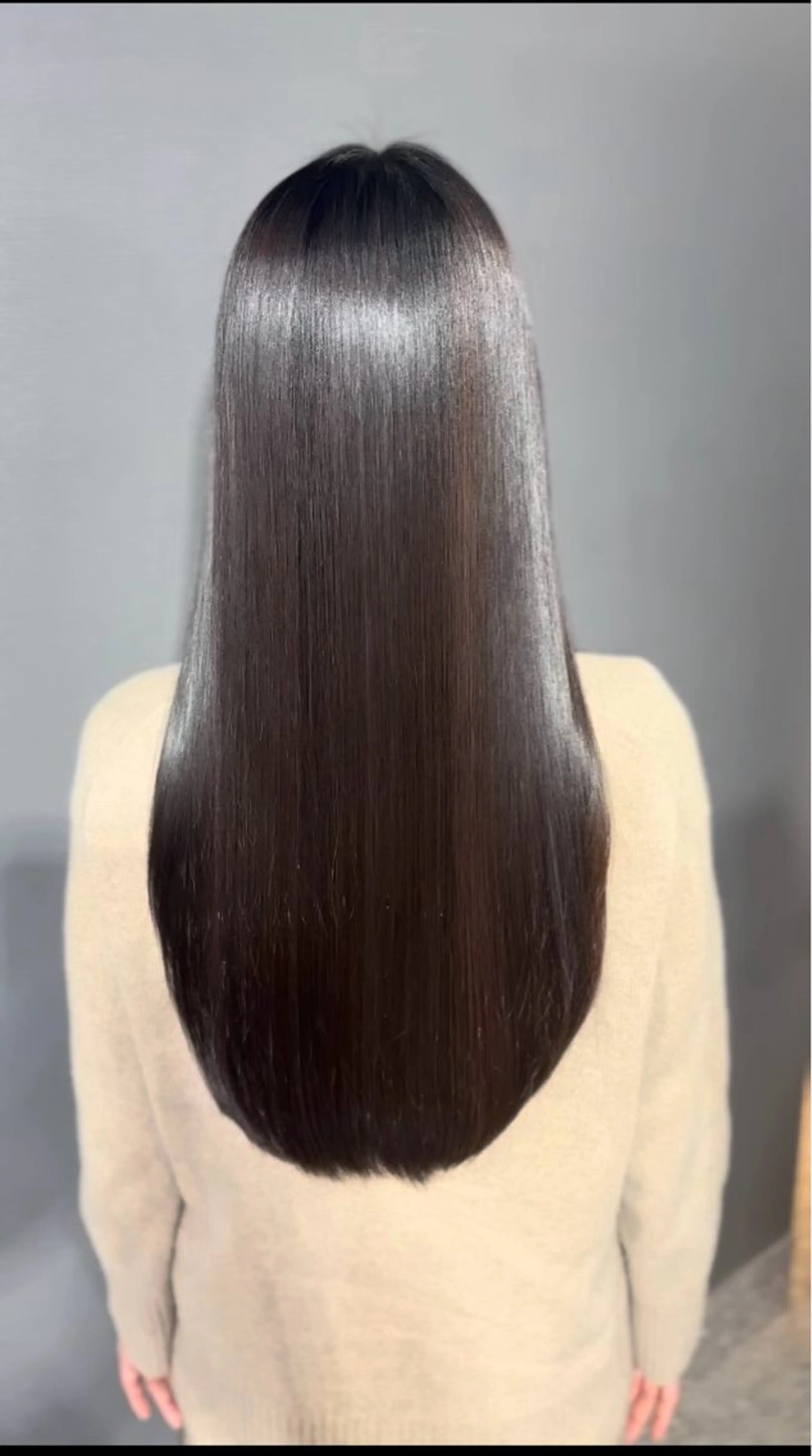 髪質改善縮毛矯正の写真