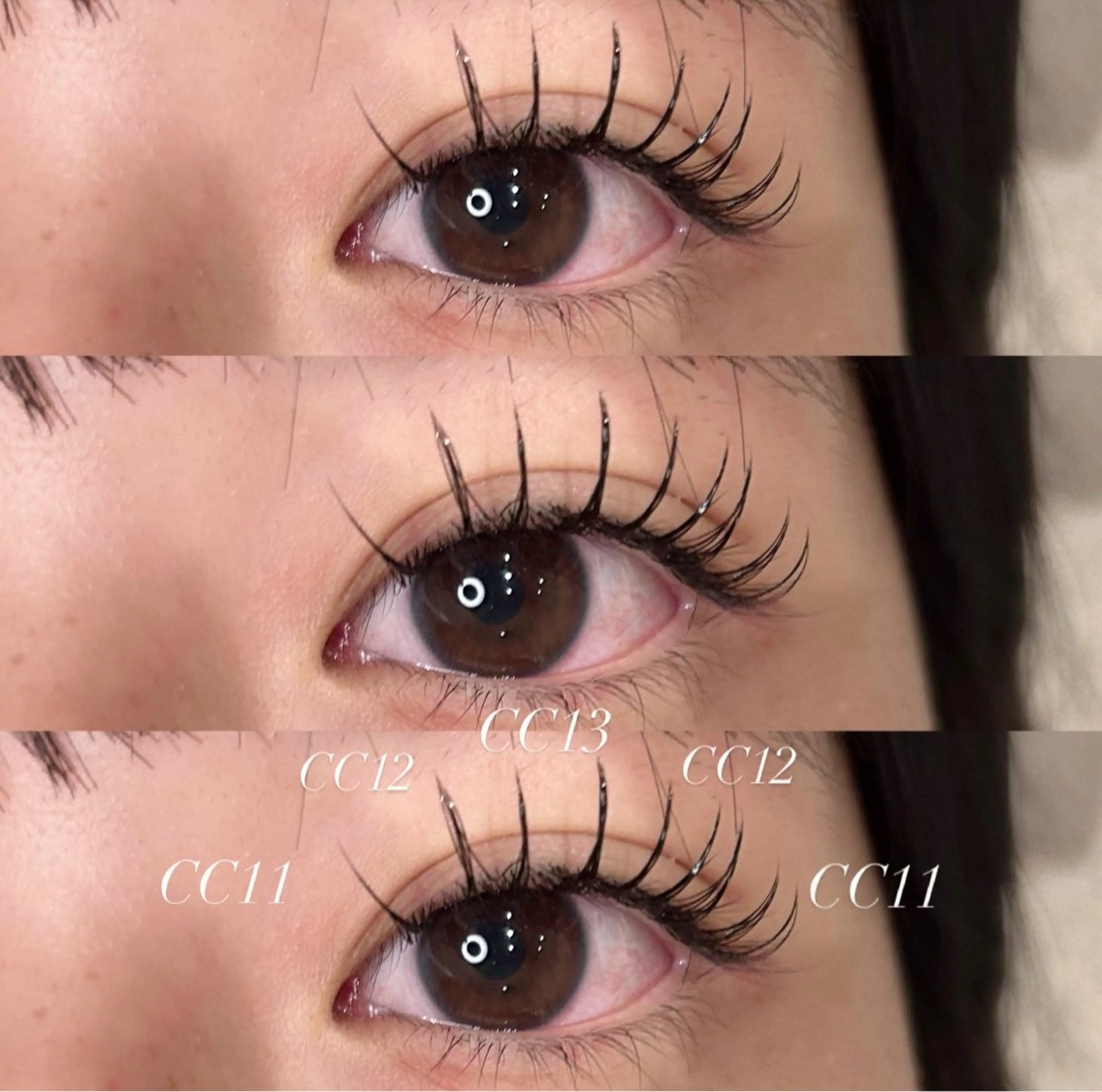 マツエク・マツパ 束感まつ毛 CCカール Cカール フラットラッシュ マツエク Jouir miyuuのマツエク・マツパデザイン