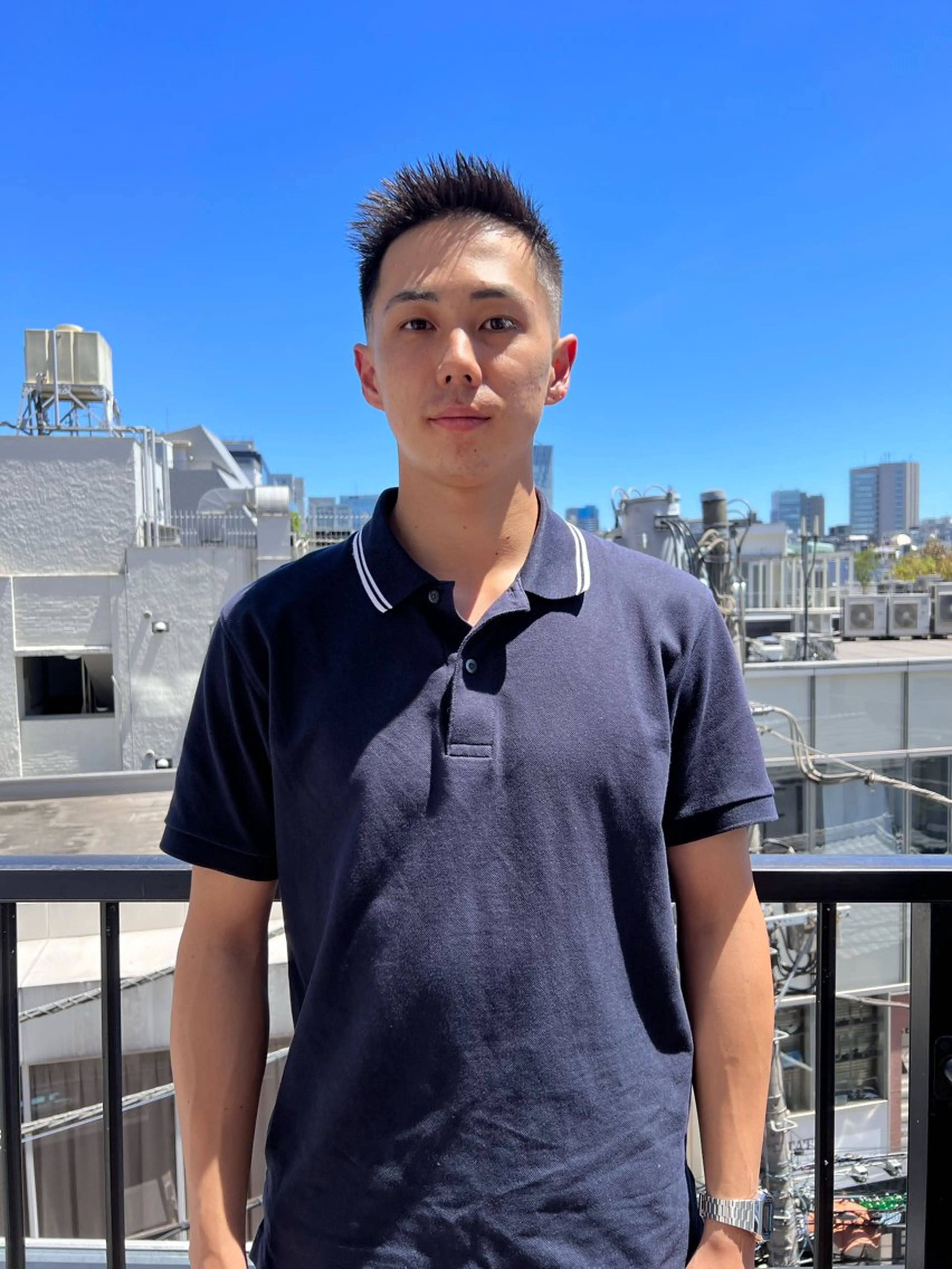 ショート メンズ カット メンズ専門ブリー チカラー⚡️リュウジのヘアスタイル