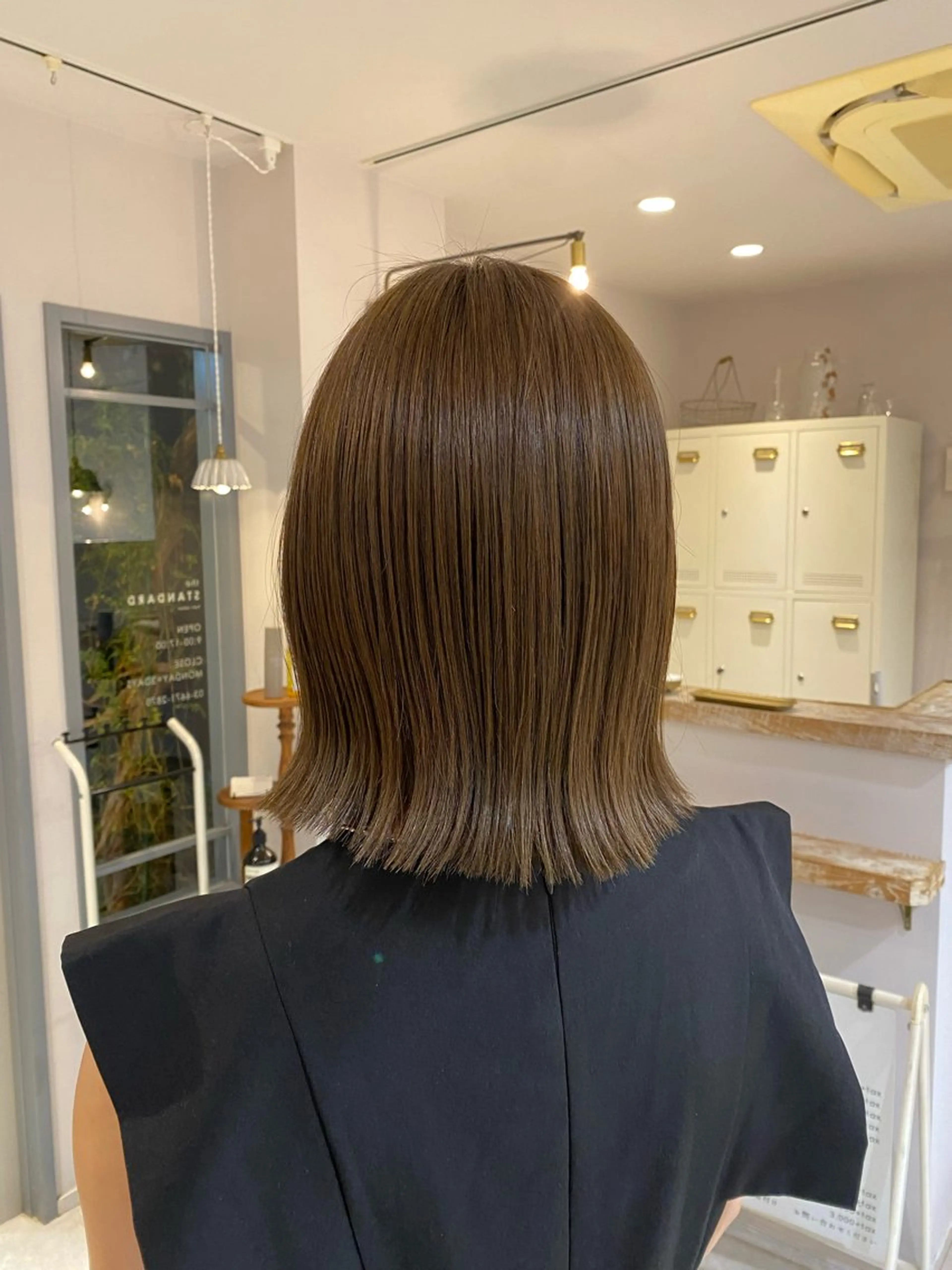 ミディアム カラー カット ヘアカラー ‎🤍透明感カラー 【仙川】セリナ‎🤍のヘアスタイル