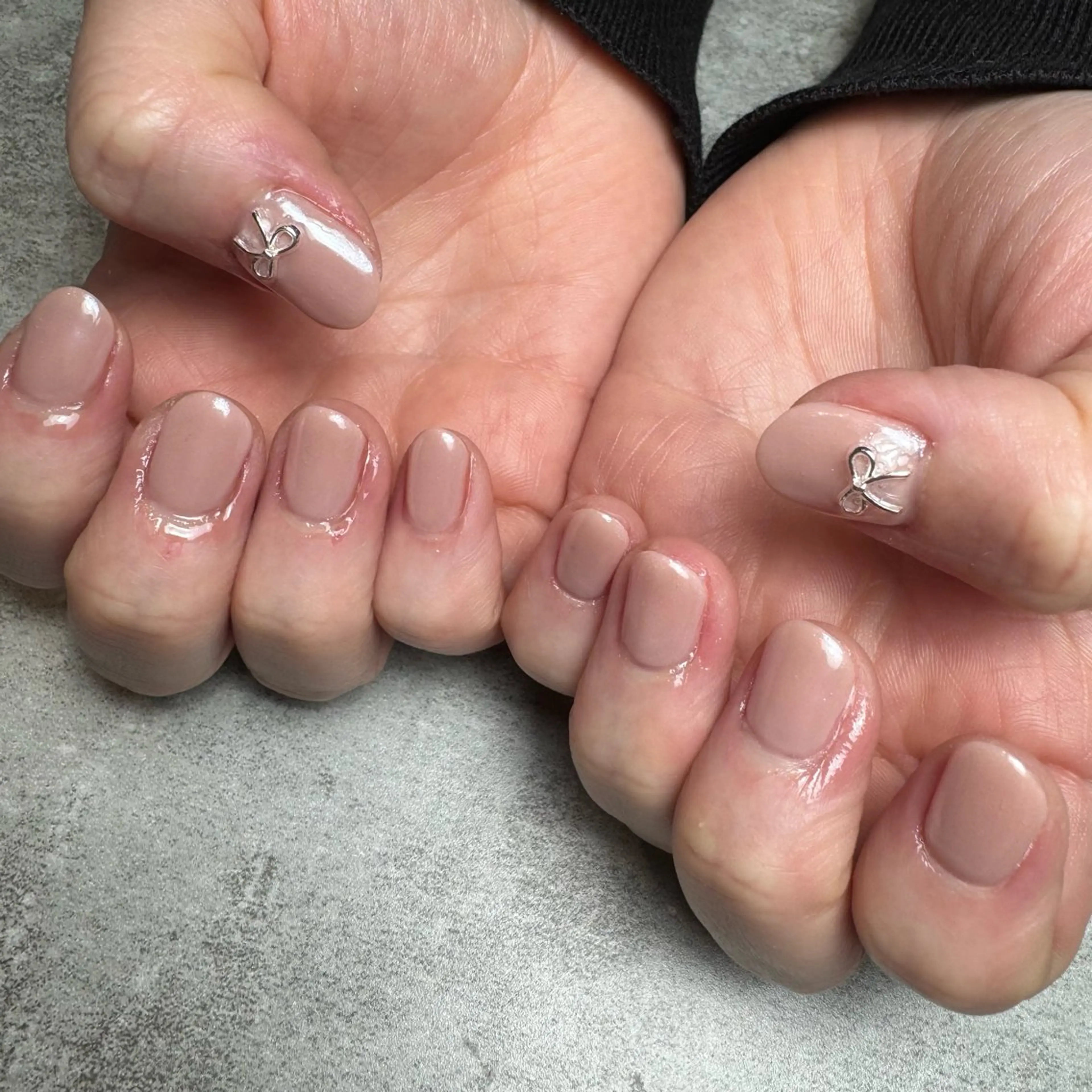 ネイル ワンカラーネイル シンプルネイル MATATABI. kumiのネイルデザイン