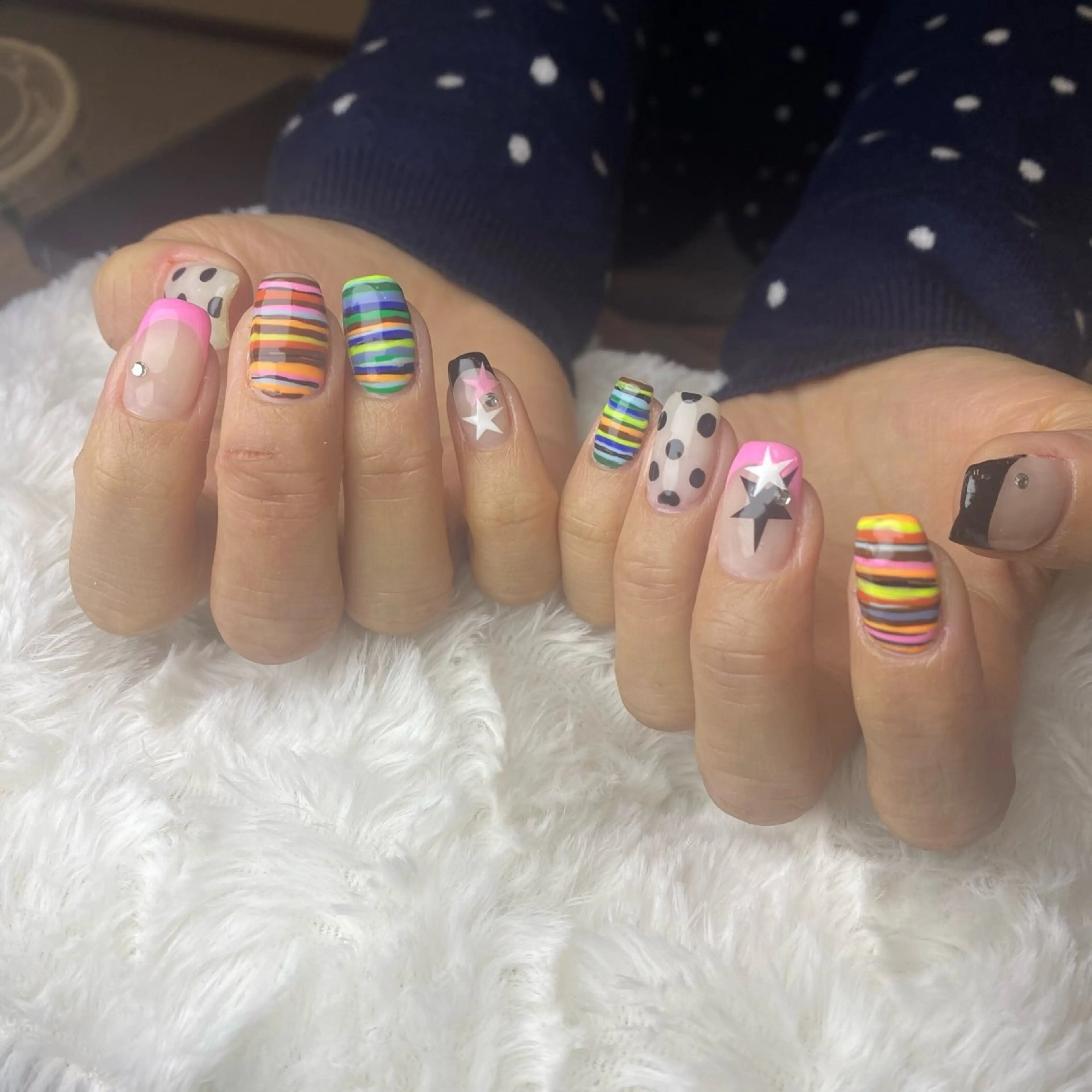 ショート ハンドネイル coconoix所属・coconoix 🍊mizukiのネイルデザイン