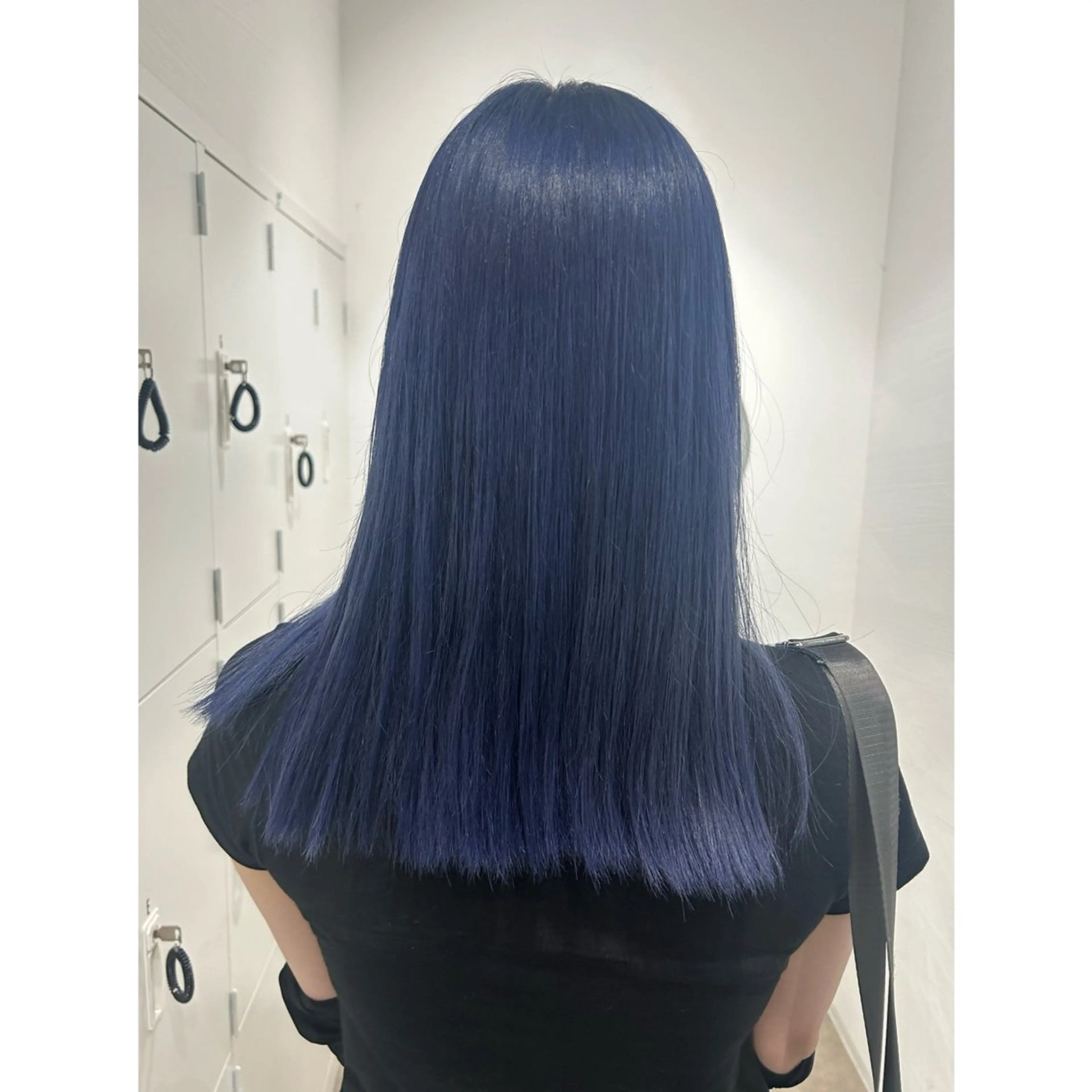 セミロング カラー 6Dエクステ/シール エクステ/かんなのヘアスタイル