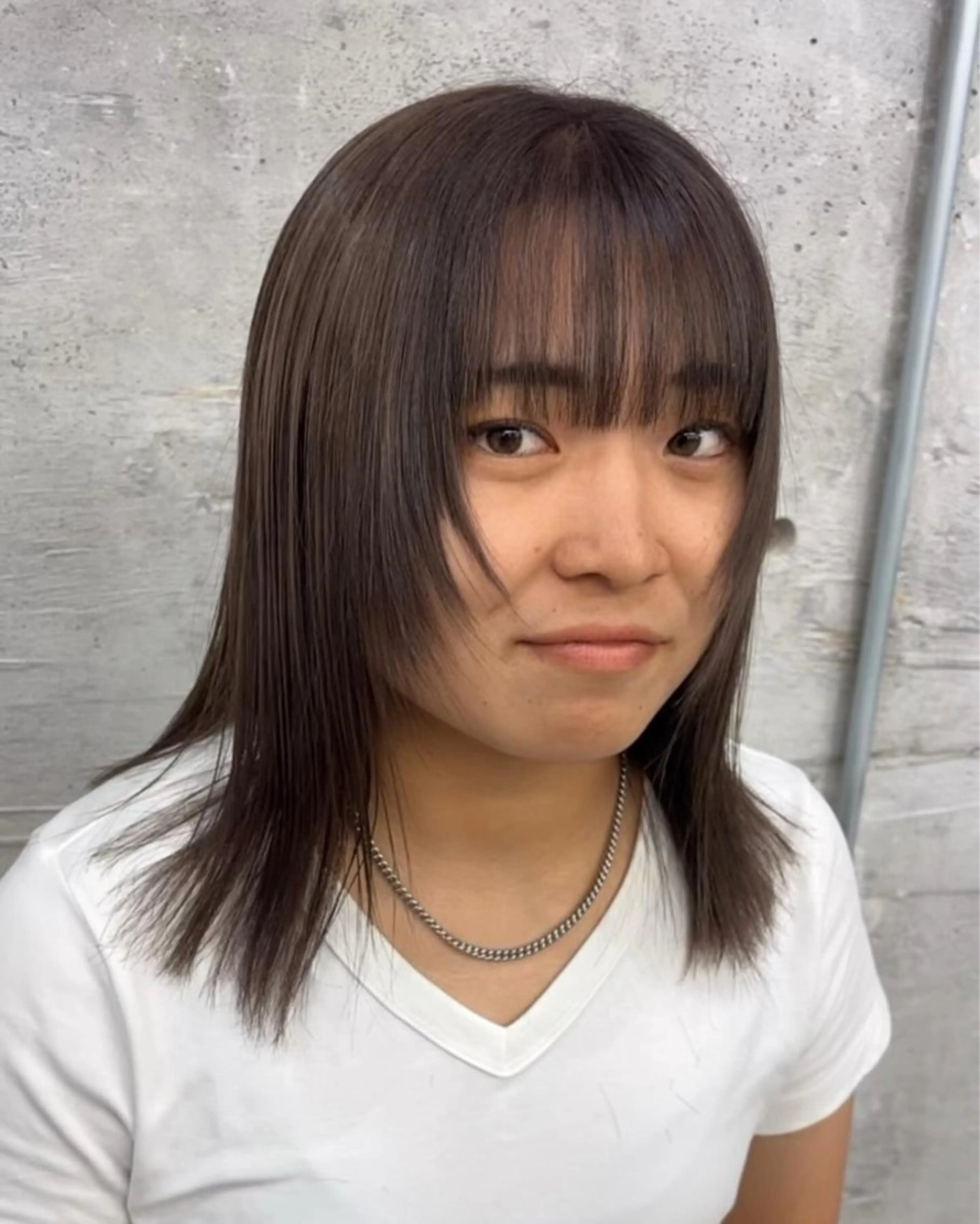 ミディアム TOBITA TAKARAのヘアスタイル