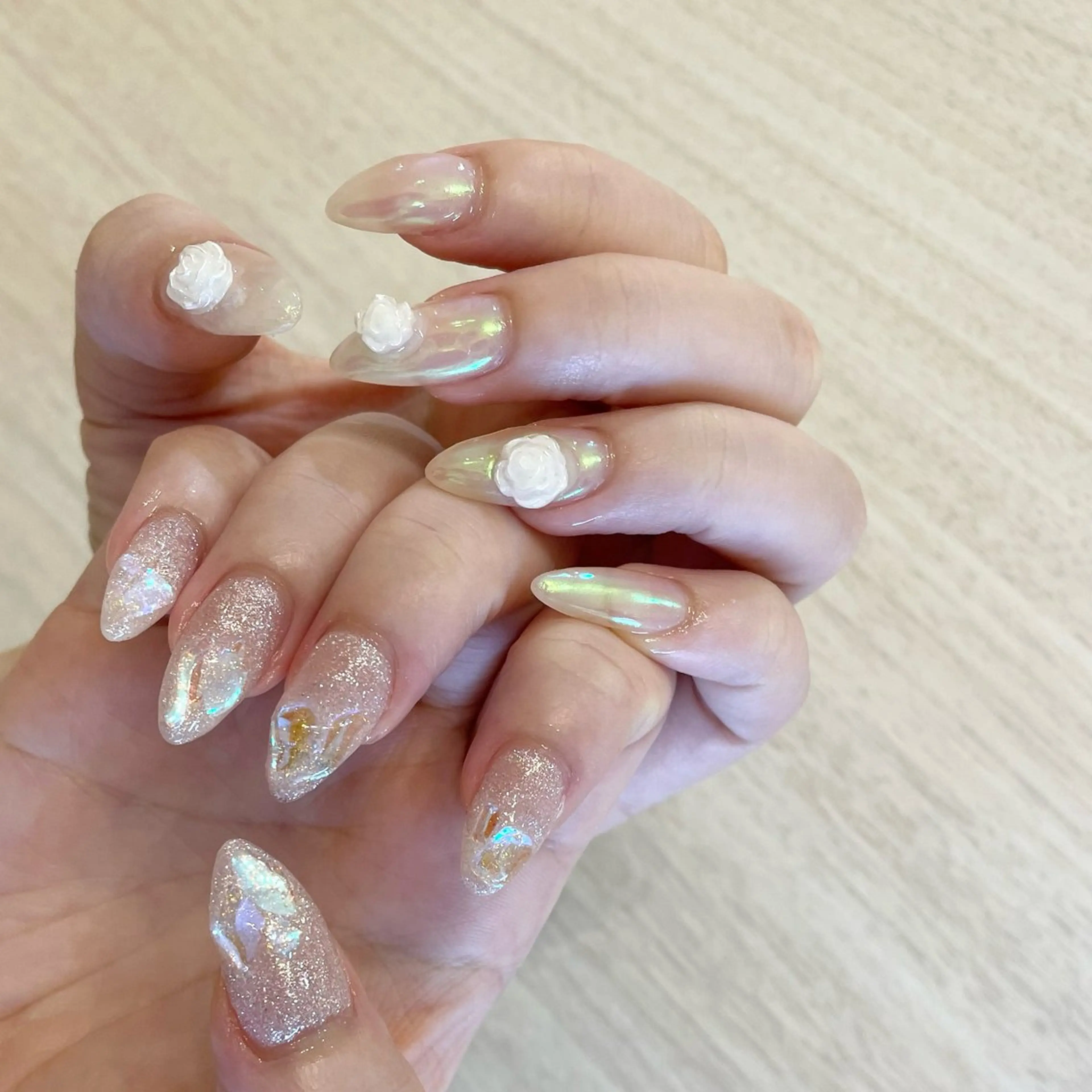 ネイル 氷ネイル・うるうるネイル Nail Salon Gummi.のネイルデザイン