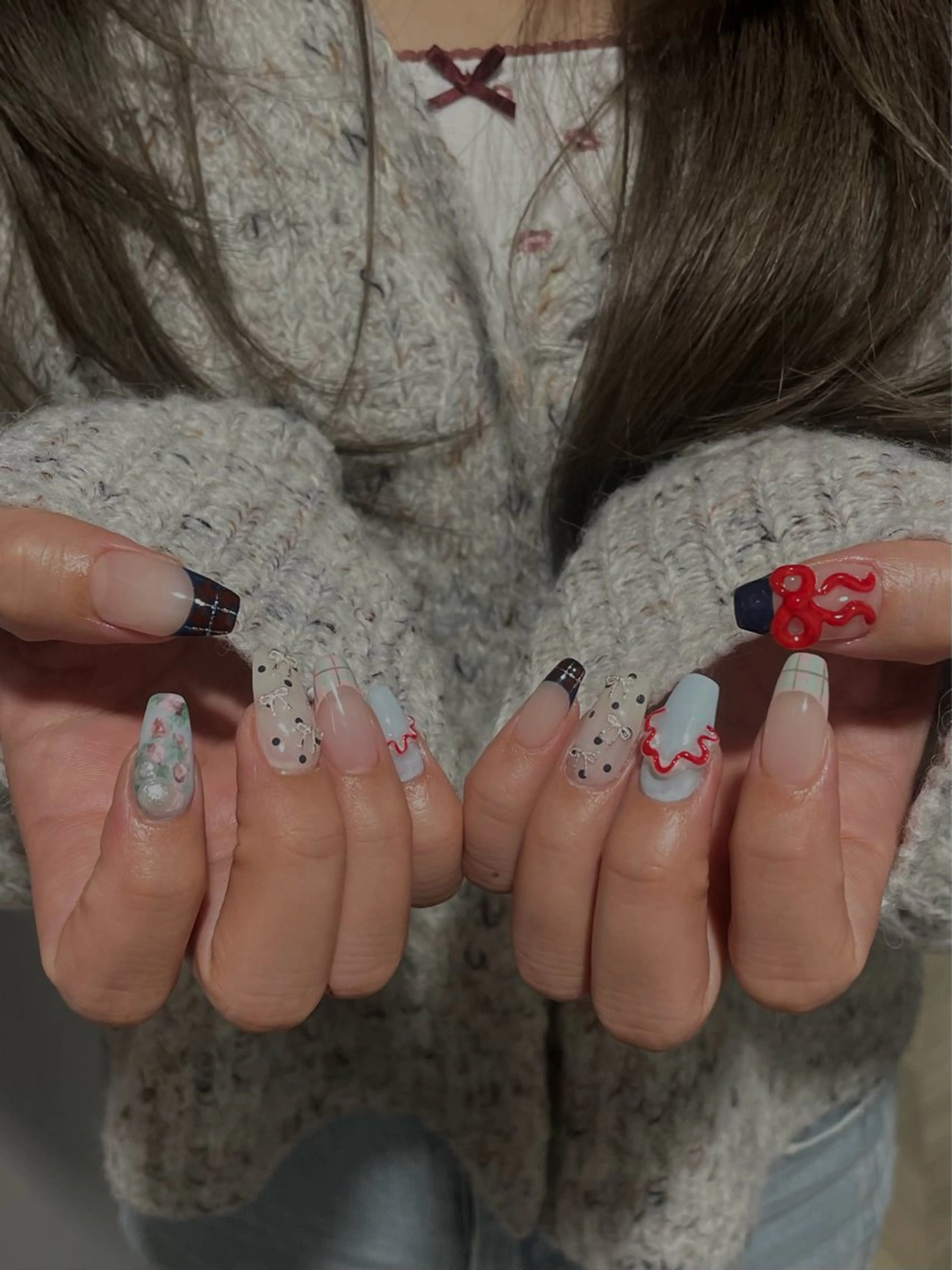 長さ出し10本＋持ち込み10本デザインコース〔オフ無〕の写真