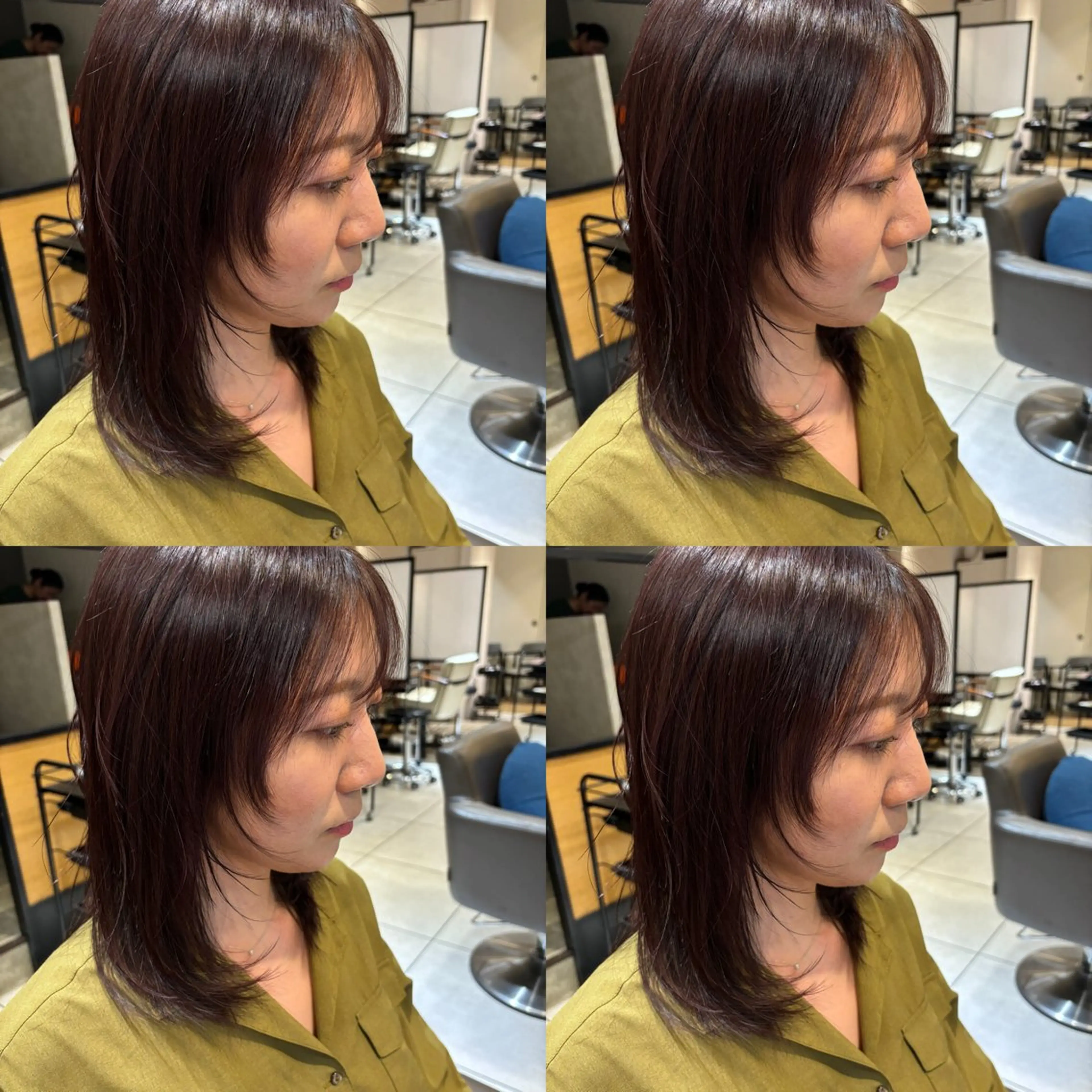 ミディアム カラー 新宿/美髪/髪質改善 🫧リョウ🫧のヘアスタイル