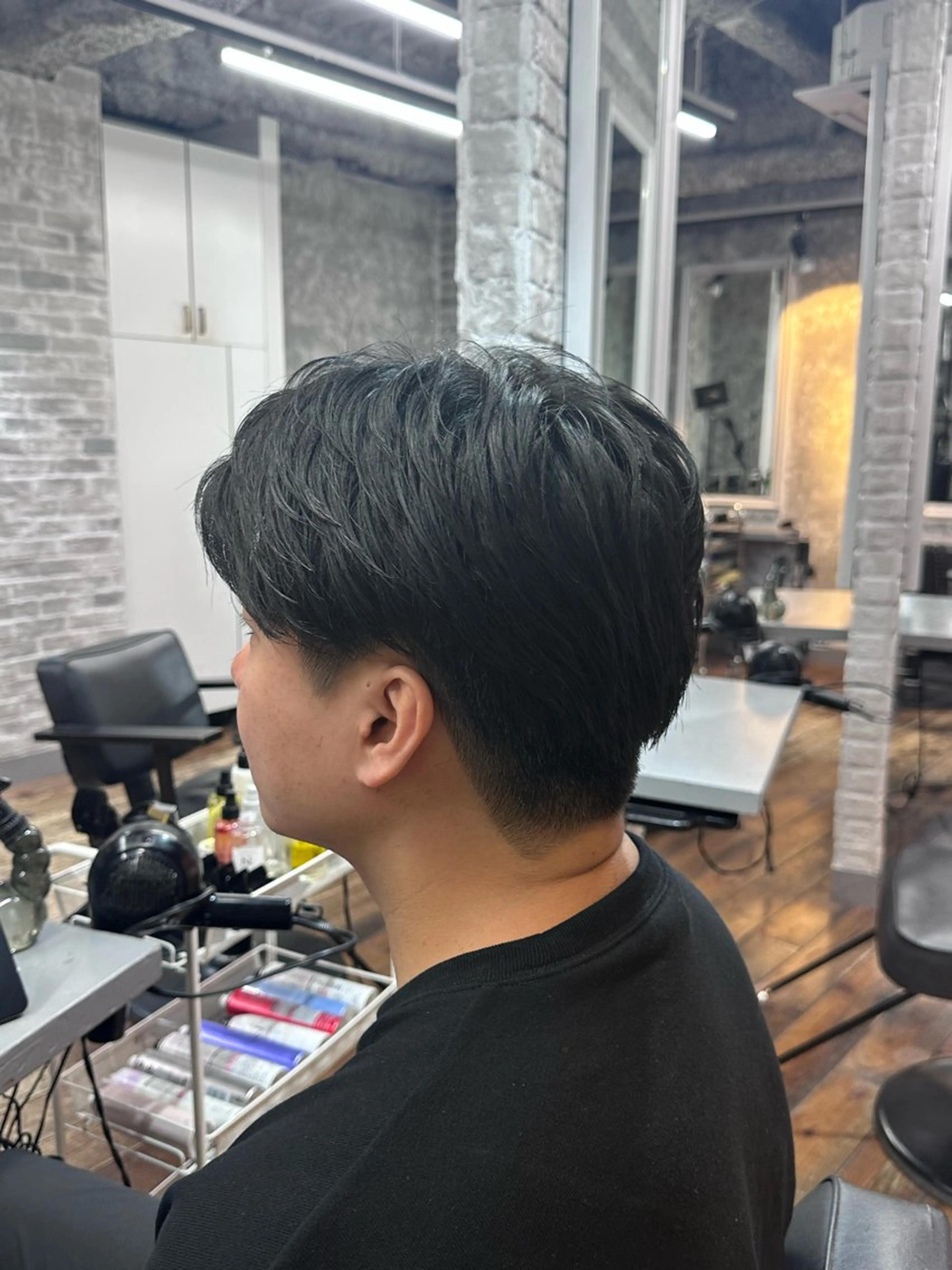 ショート メンズ カット 🩵メンズショート✨ パーマスタイル みくのヘアスタイル