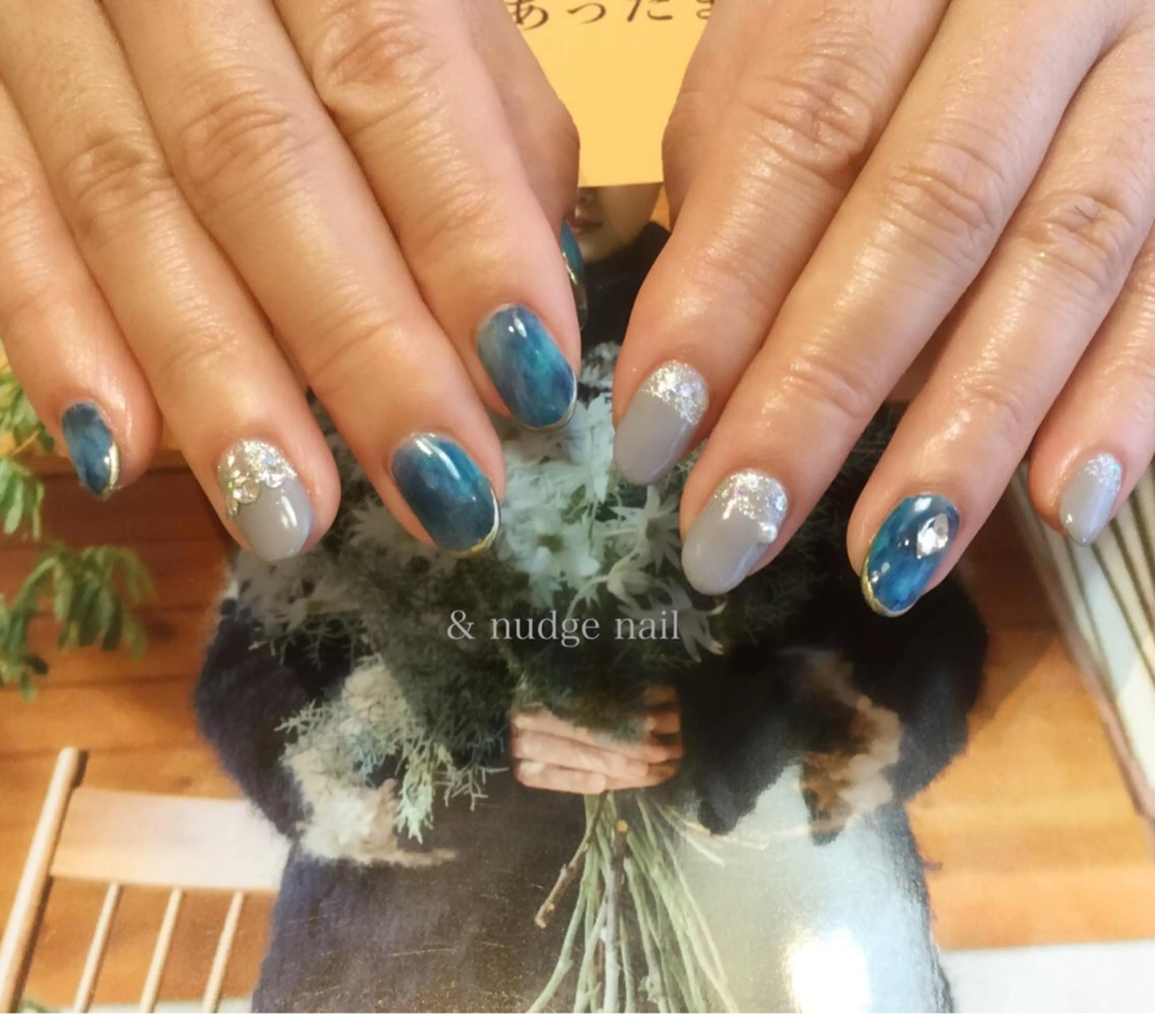 ネイル ハンドネイル & nudge nail所属・&nudgenail 本多のネイルデザイン