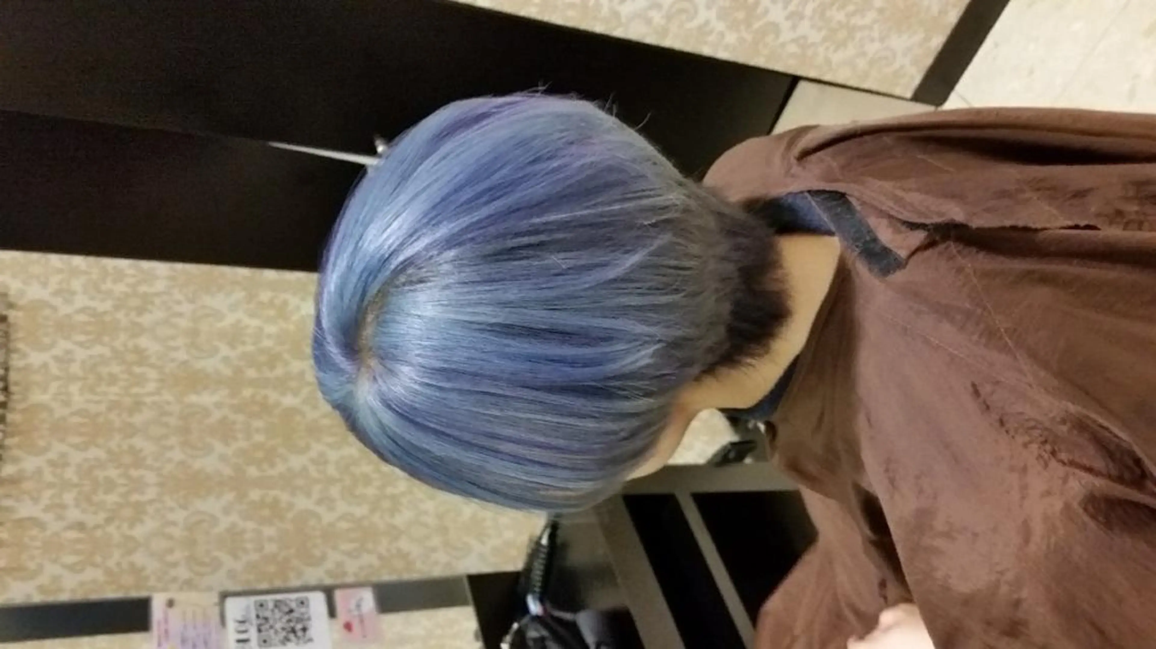 カラー ブリーチ 韓国風パーマ、白髪ぼ かし　マキノタカユキのヘアスタイル