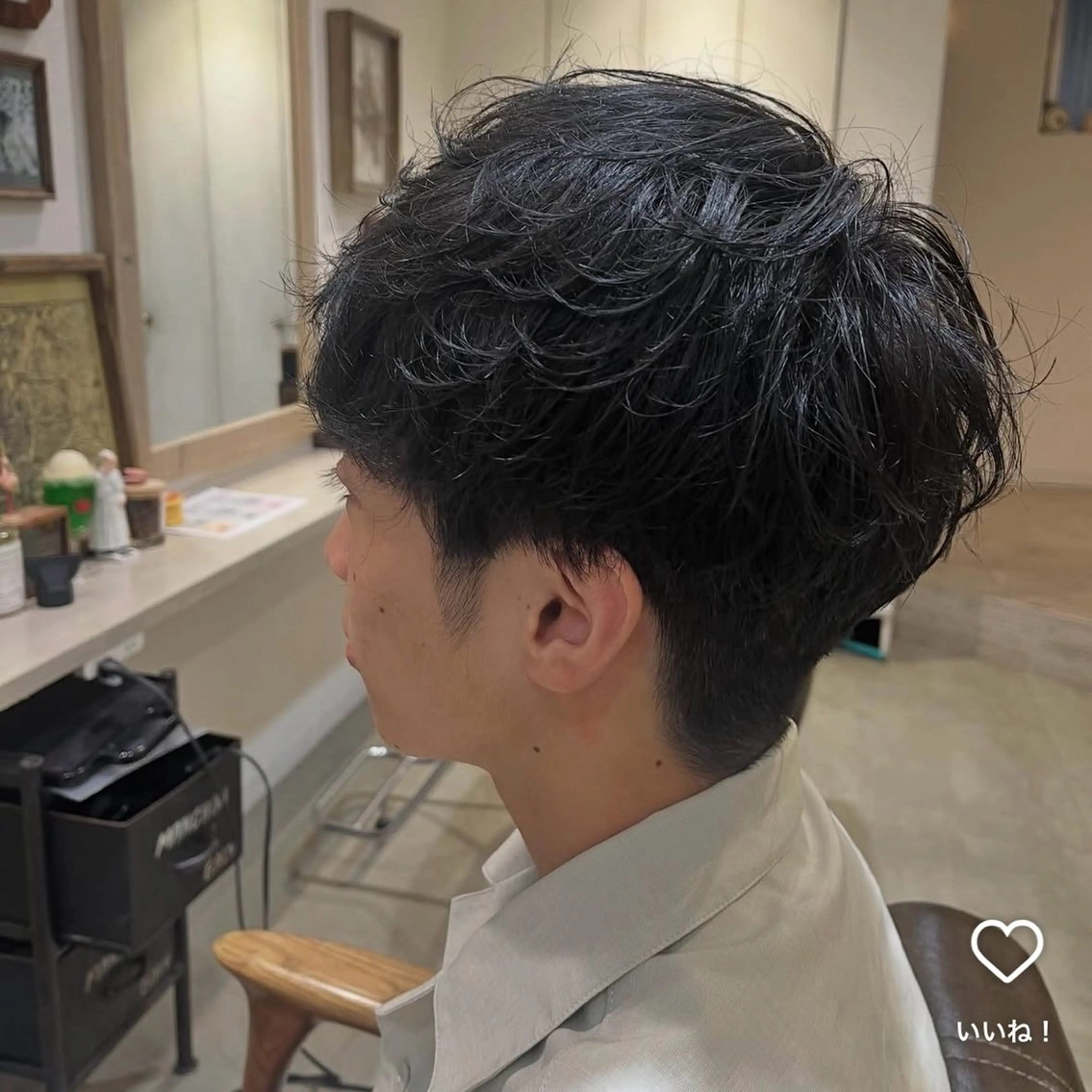 メンズ 宇野愛華∕ パーマスタイルのヘアスタイル