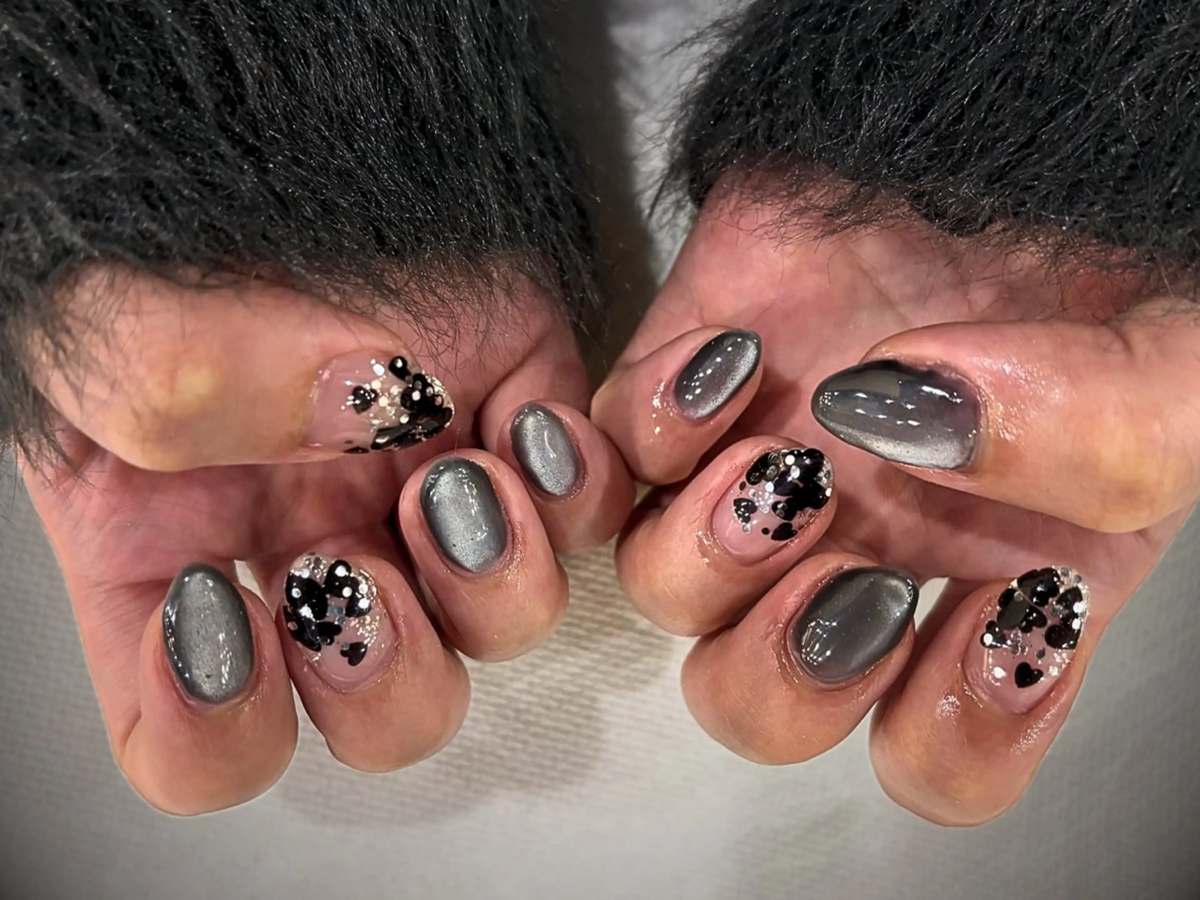 ネイル ゆうちゃんネイル フィルイン対応サロンのネイルデザイン