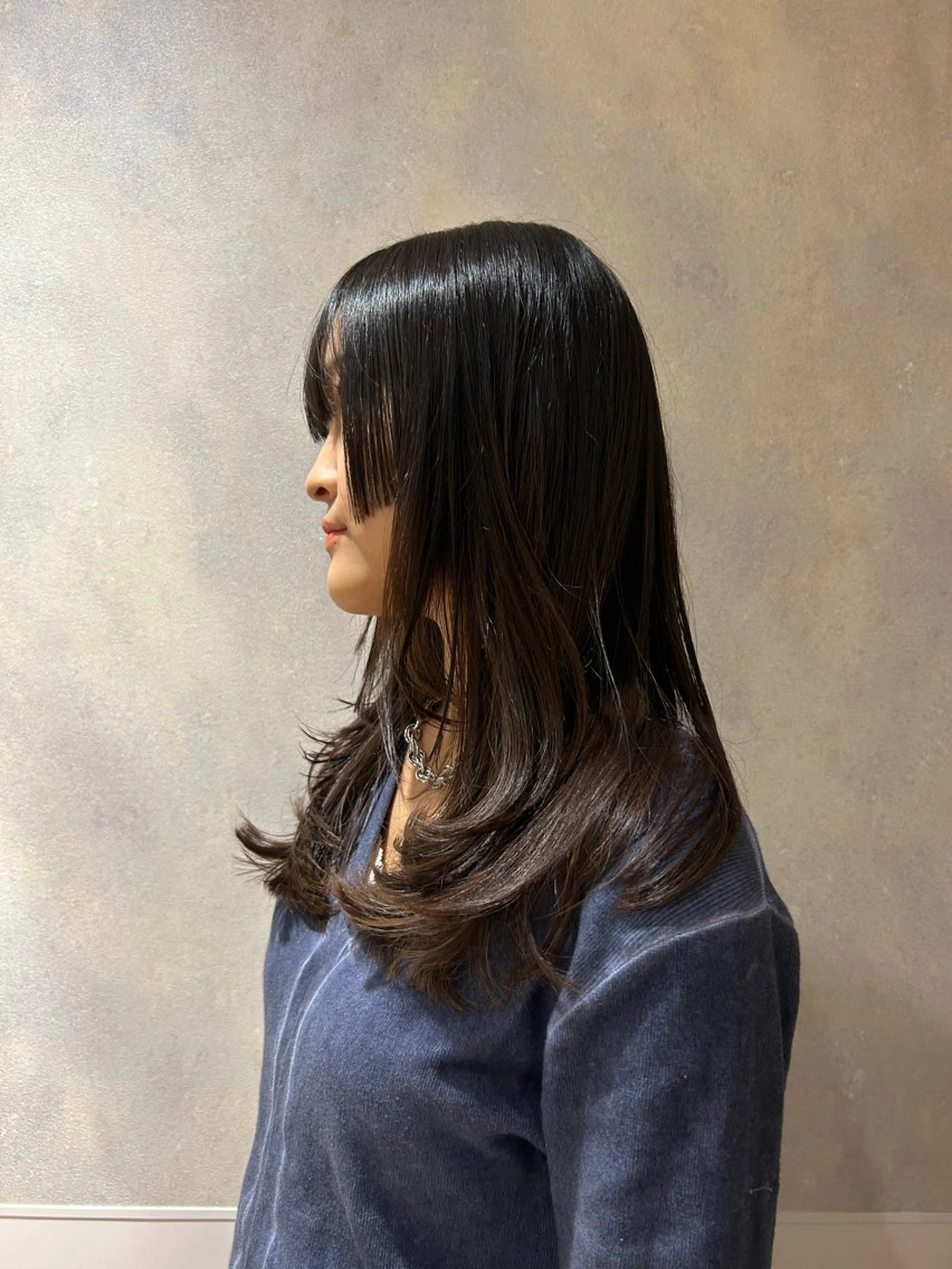 ロング カット ヘアカラー トリートメント 横浜カラー/パーマ/ SAKI💫のヘアスタイル