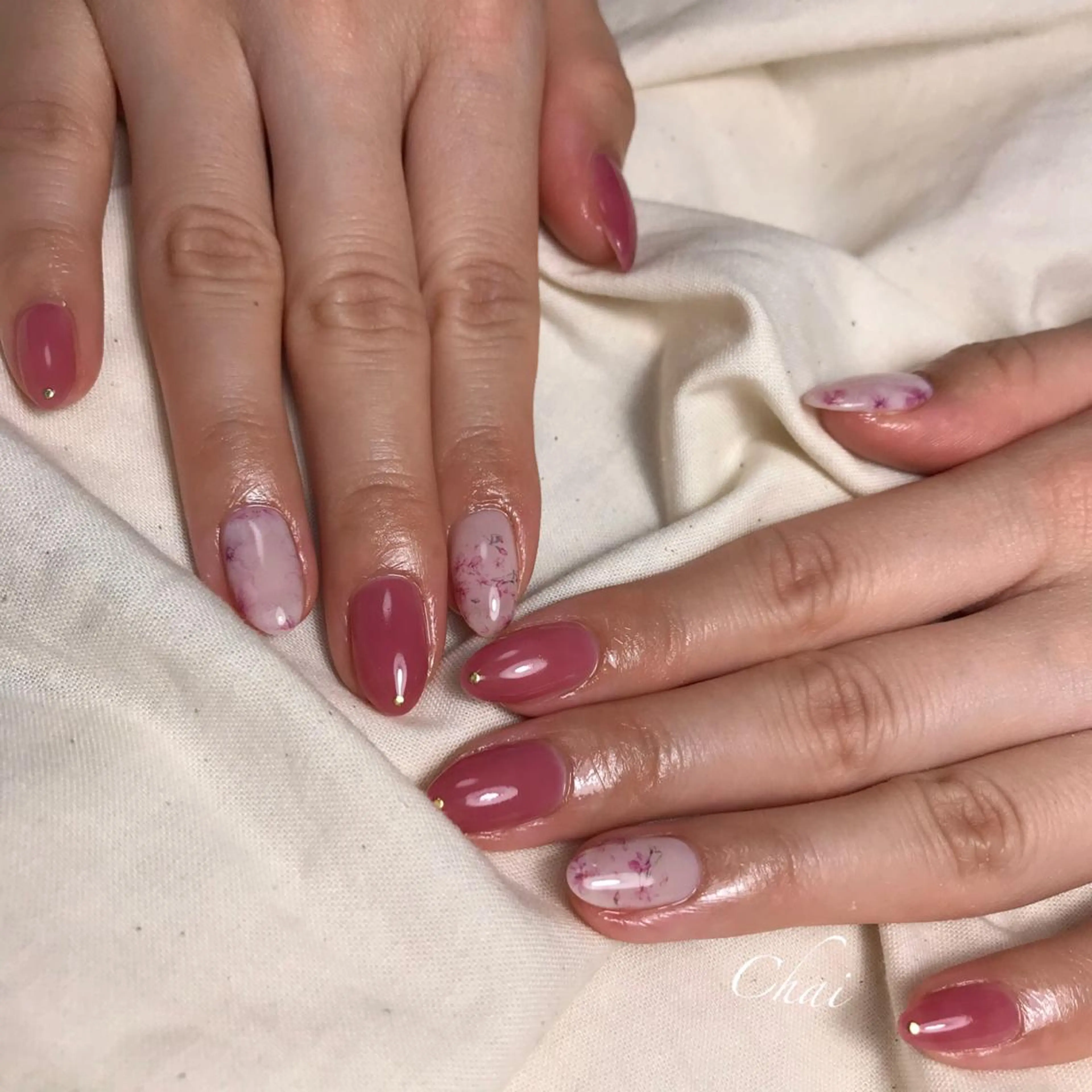 ネイル アートネイル ハンドネイル 💅chainail _aiのネイルデザイン