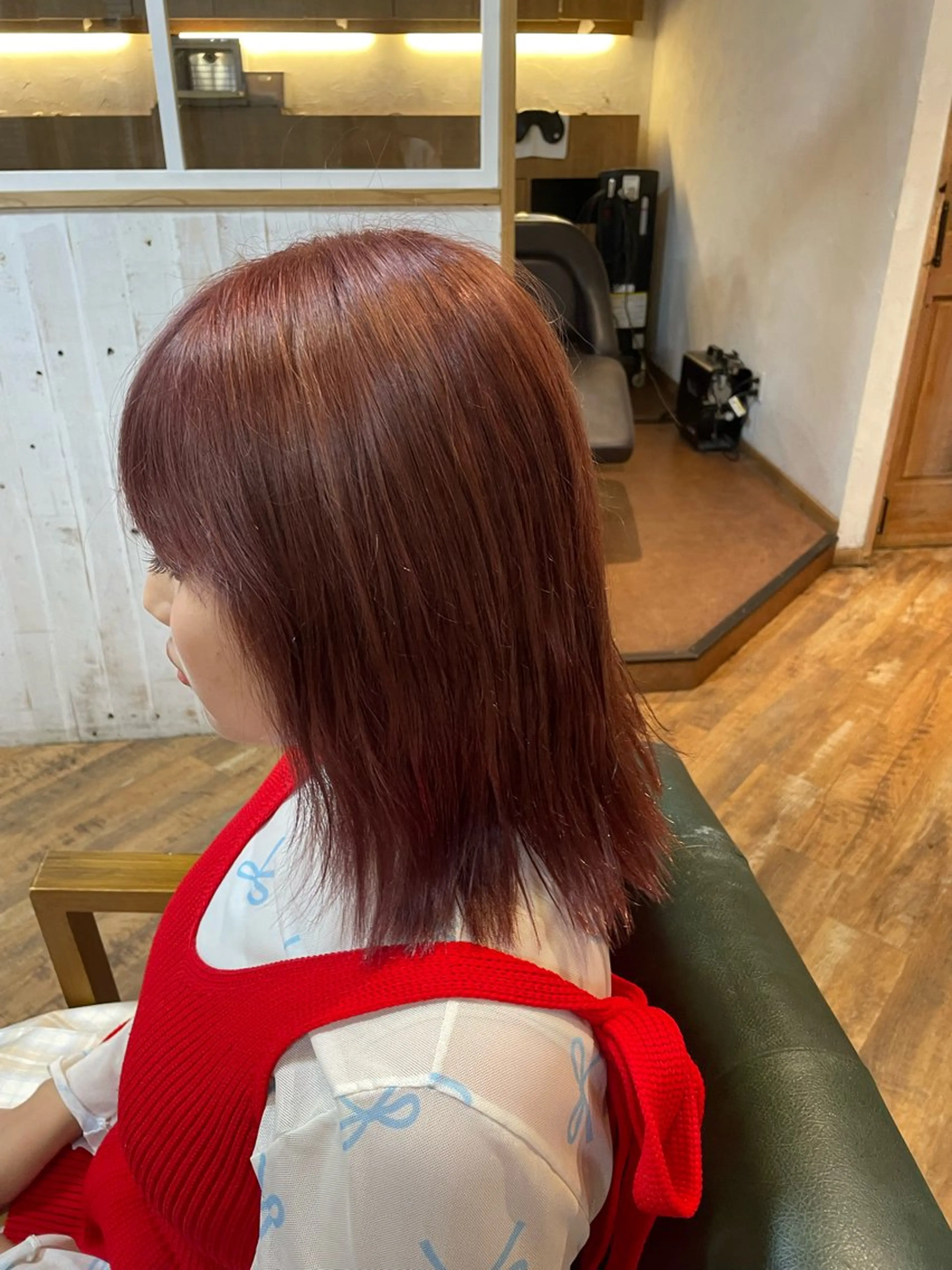 カラー ブリーチ ブリーチなしカラー Little熊本所属・LITTLE SORAのヘアスタイル