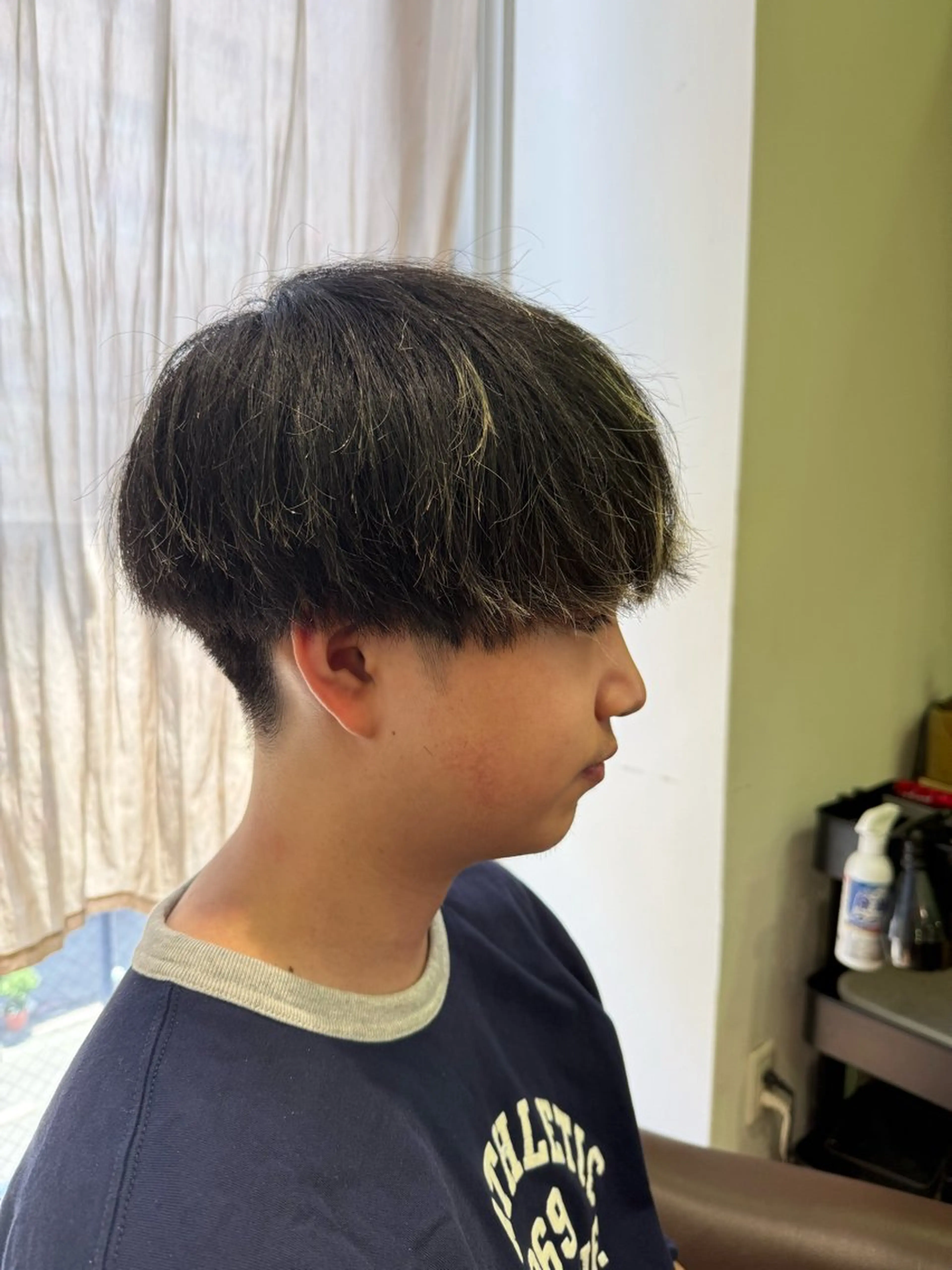 ショート メンズ マッシュ 溝口 槙里也のヘアスタイル