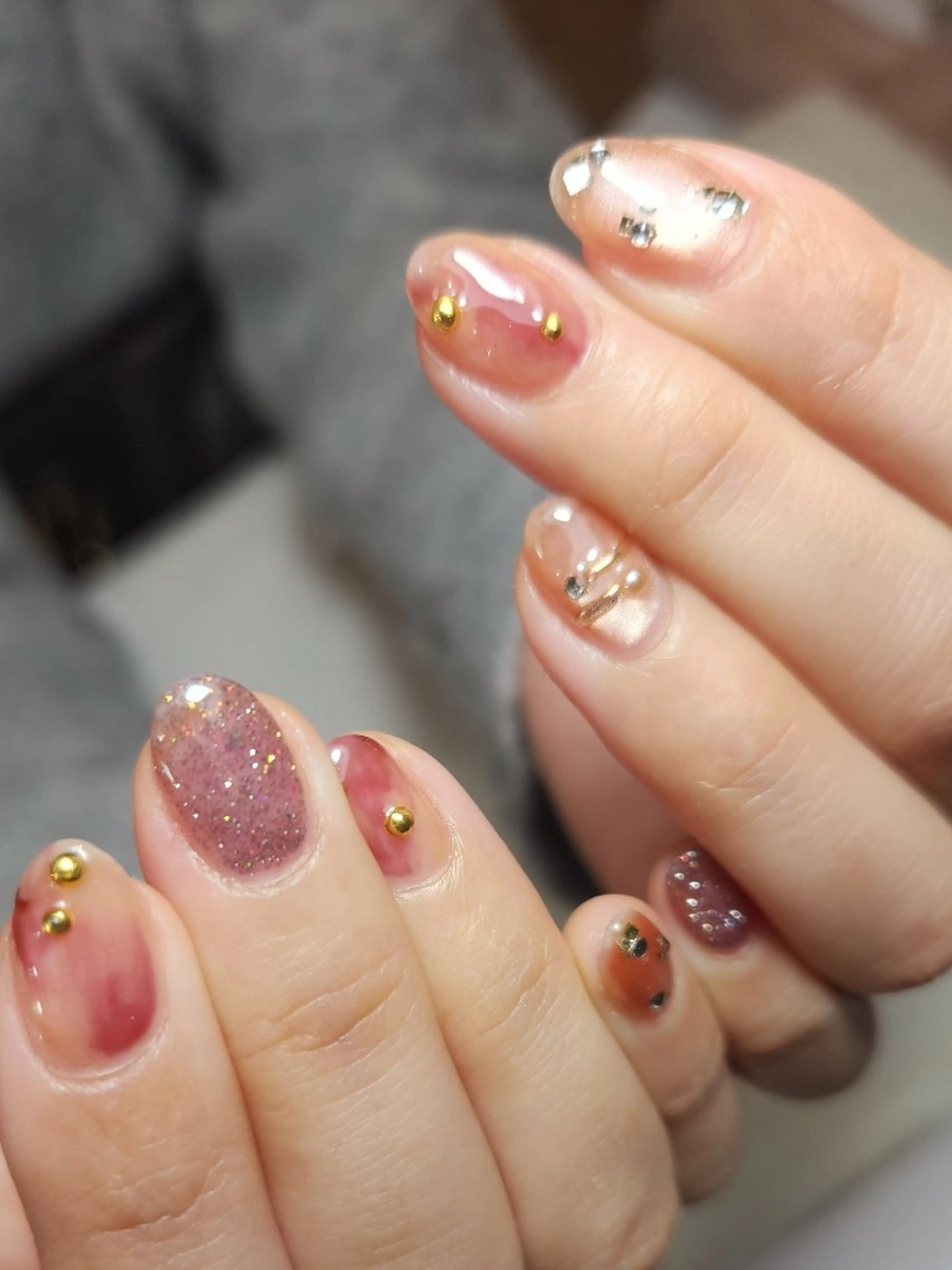 ネイル マグネットネイル ハンドネイル NailSalon  N.中目黒のネイルデザイン