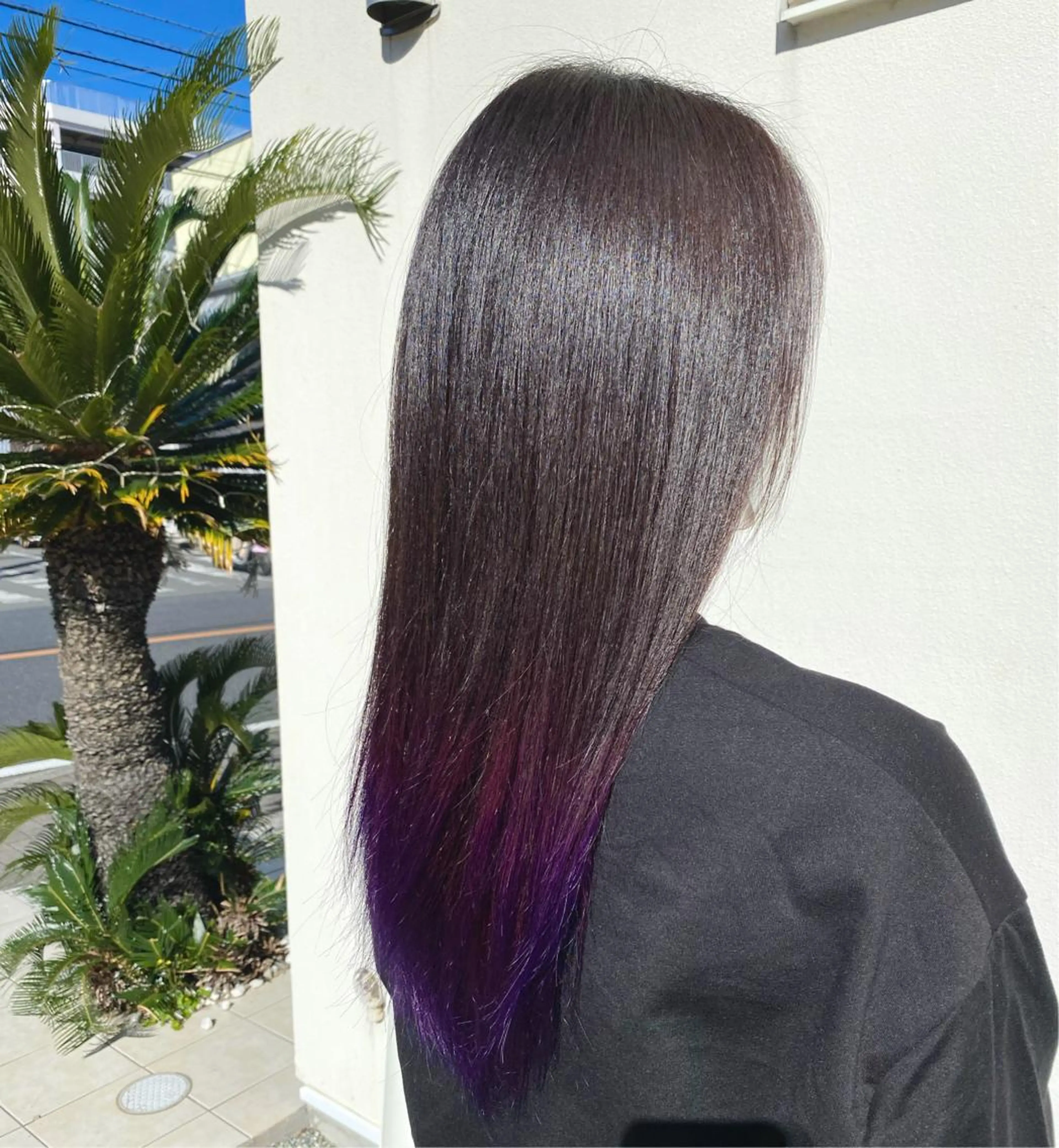 セミロング カラー グラデーションカラー カラースペシャリスト しょう🧑🏼‍🎨のヘアスタイル