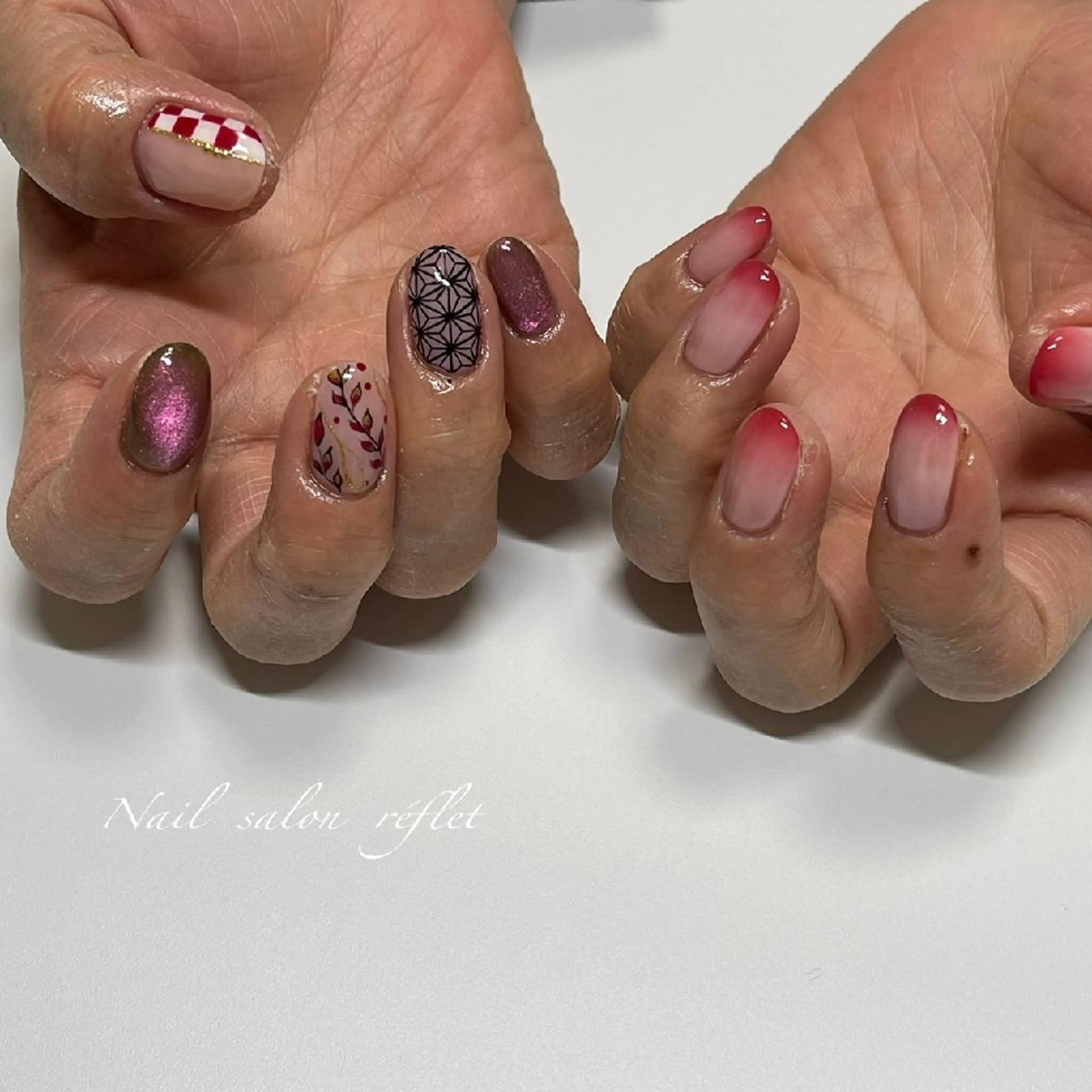 ネイル ハンドネイル Nailsalon Lebelのネイルデザイン