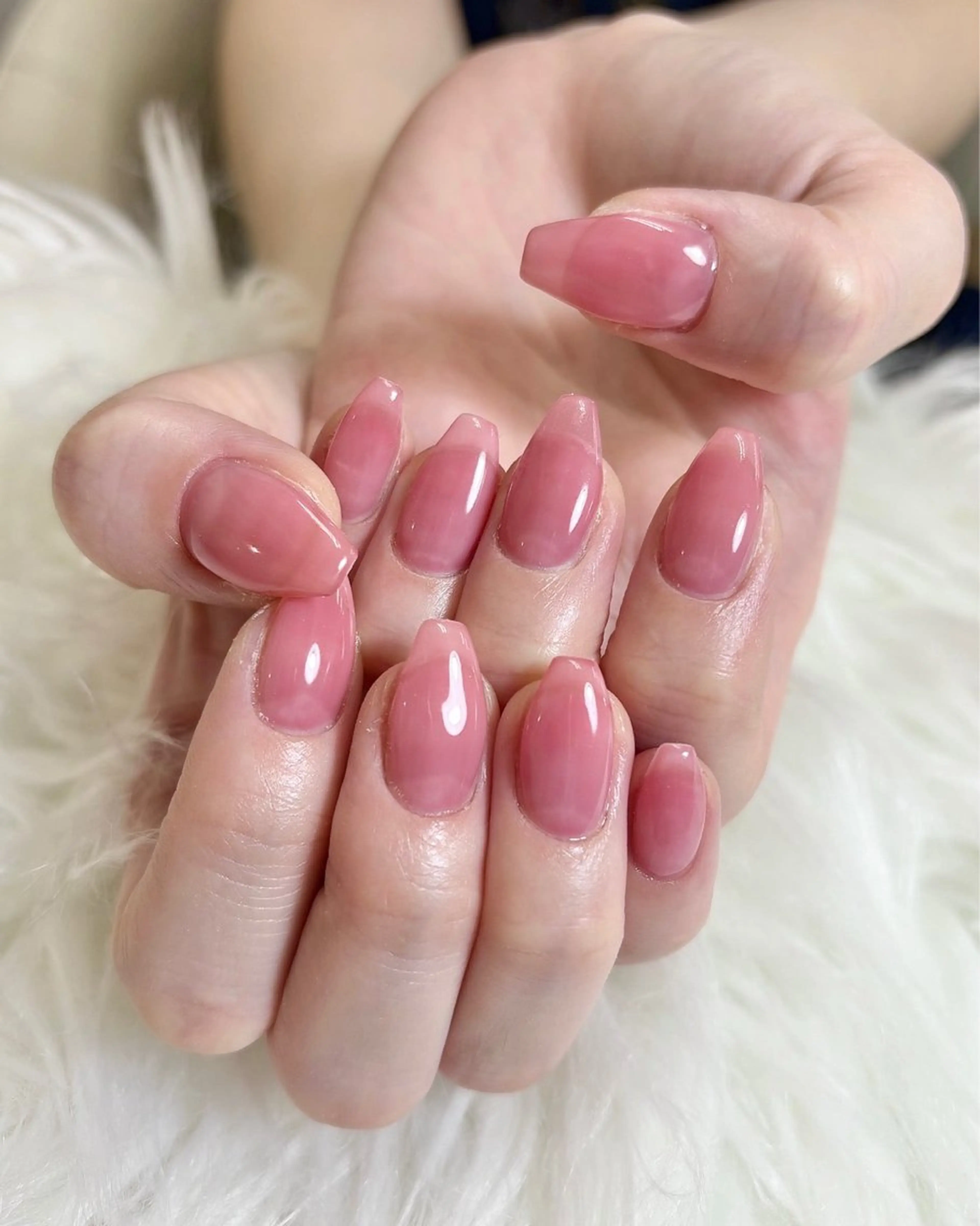 ネイル ワンカラーネイル ハンドネイル haac nailsのネイルデザイン