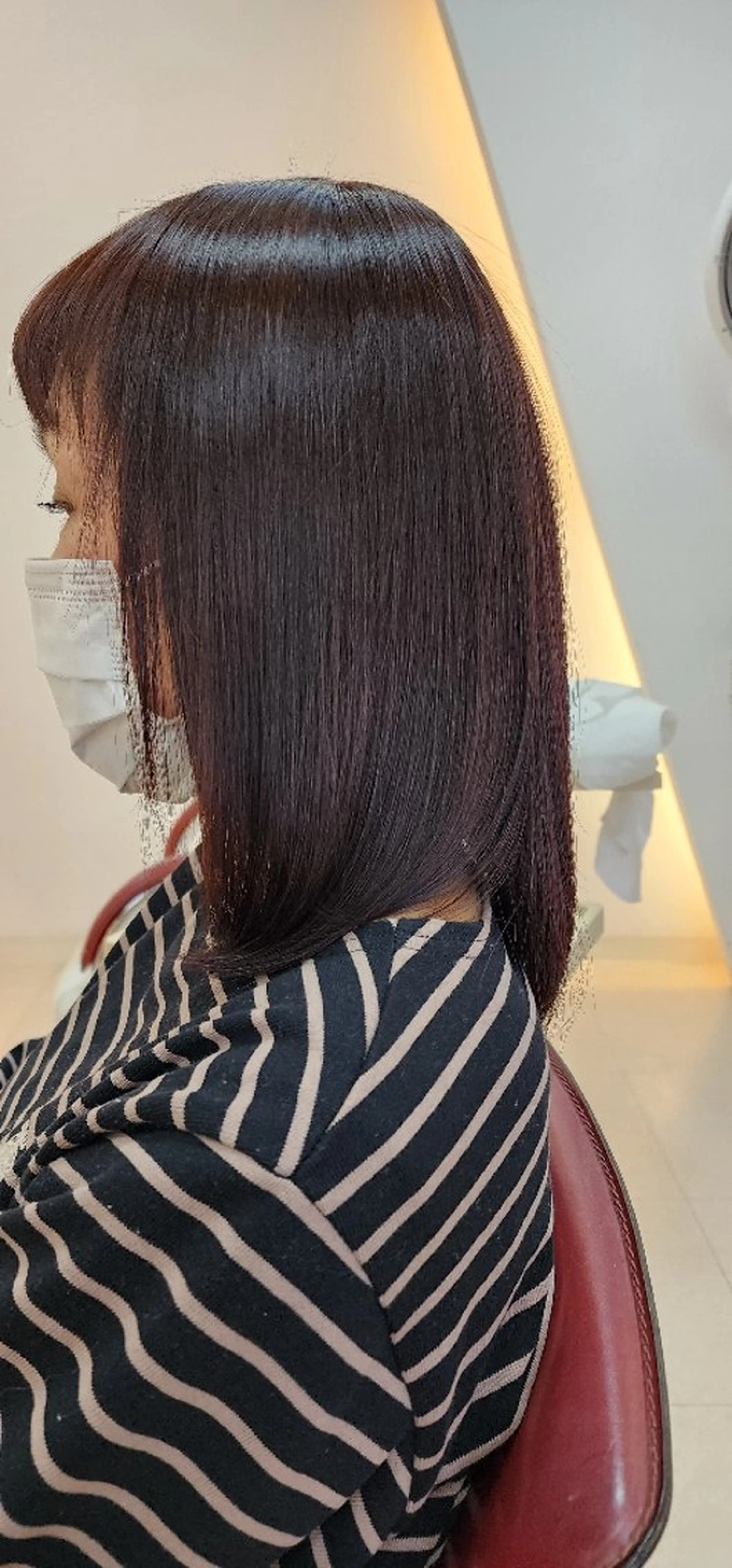 ミディアム カラー パーマ hairmake Juinのヘアスタイル