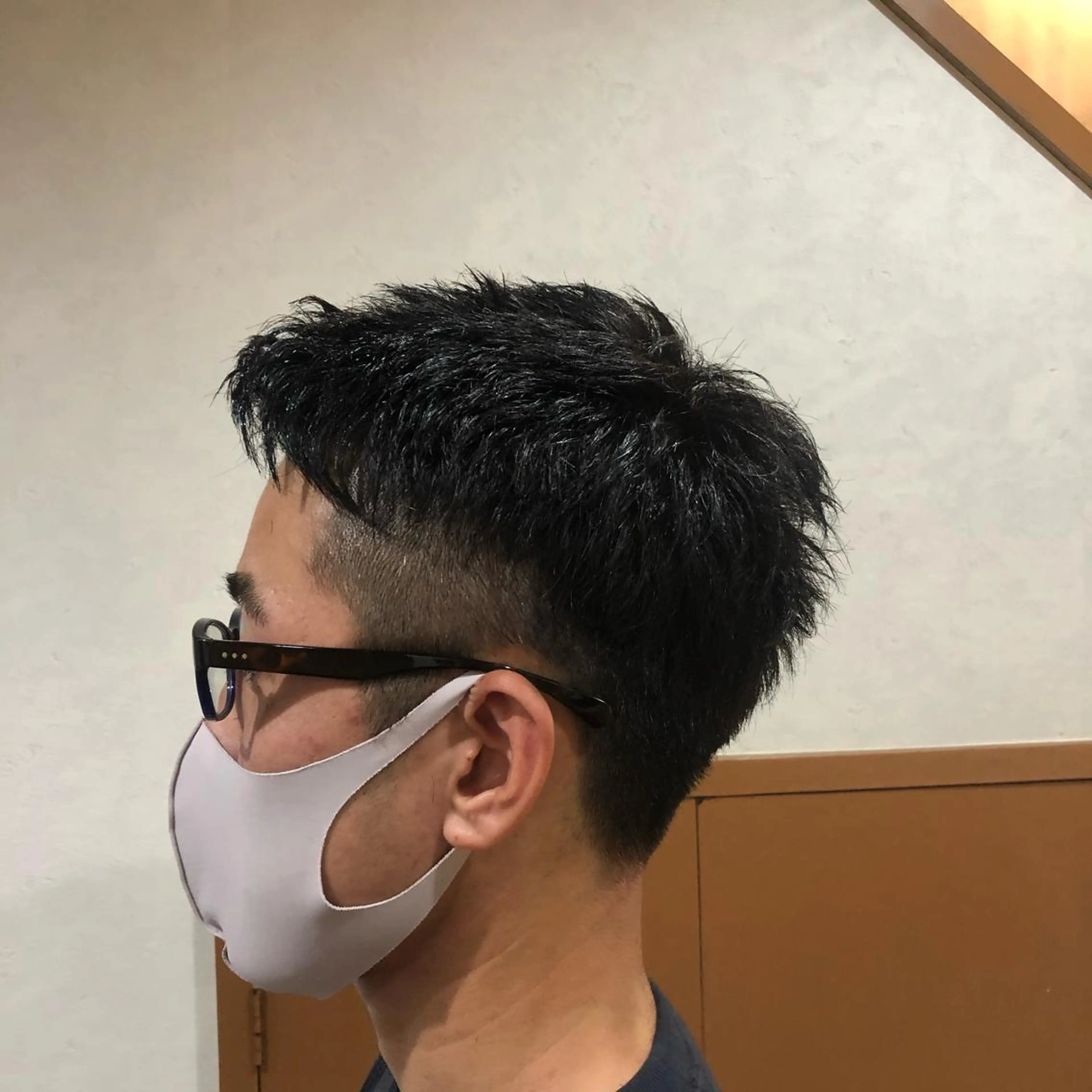 メンズ 刈り上げ ツイストスパイラル 成林康平のヘアスタイル