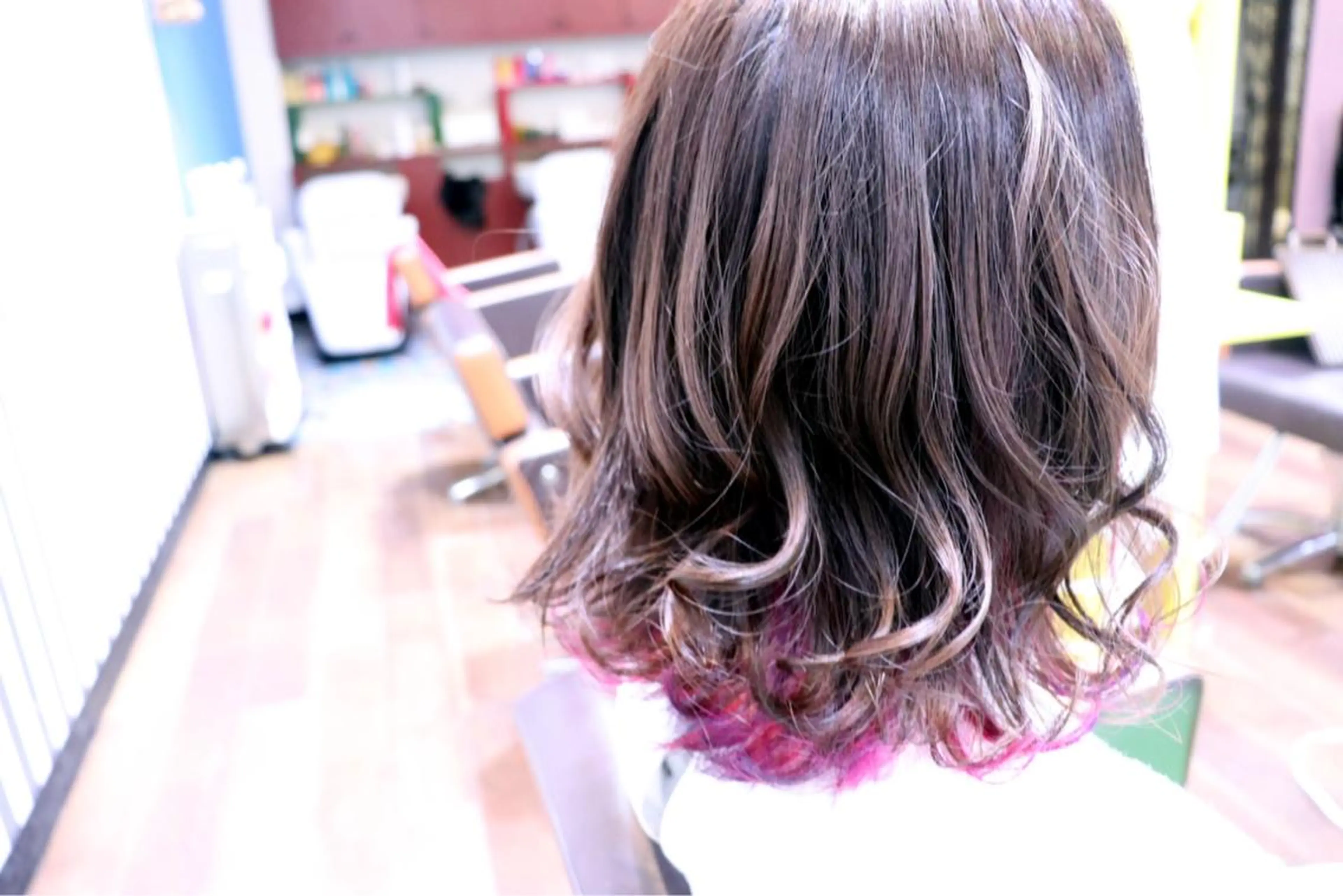 ミディアム パープルカラー お悩み、似合わせ提案 将真のヘアスタイル