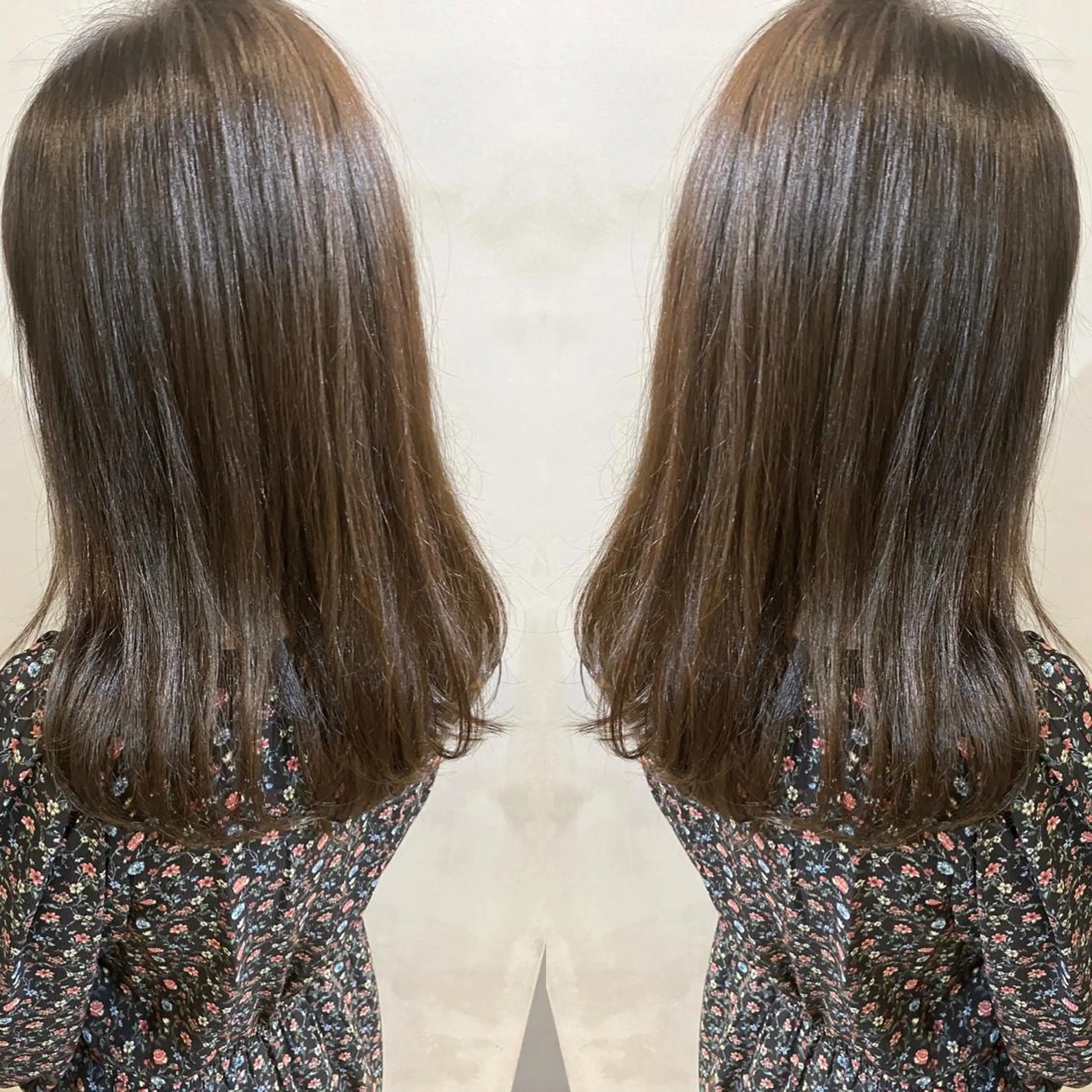 セミロング カラー ヘアアレンジ ネイル マツエク・マツパ ベージュカラー 透明感カラー ハイライトカラー 外国人風カラー ハイライト カット ヘアカラー reverie【レヴリー】所属・夜23時まで予約🉑 reverieあきらのヘアスタイル