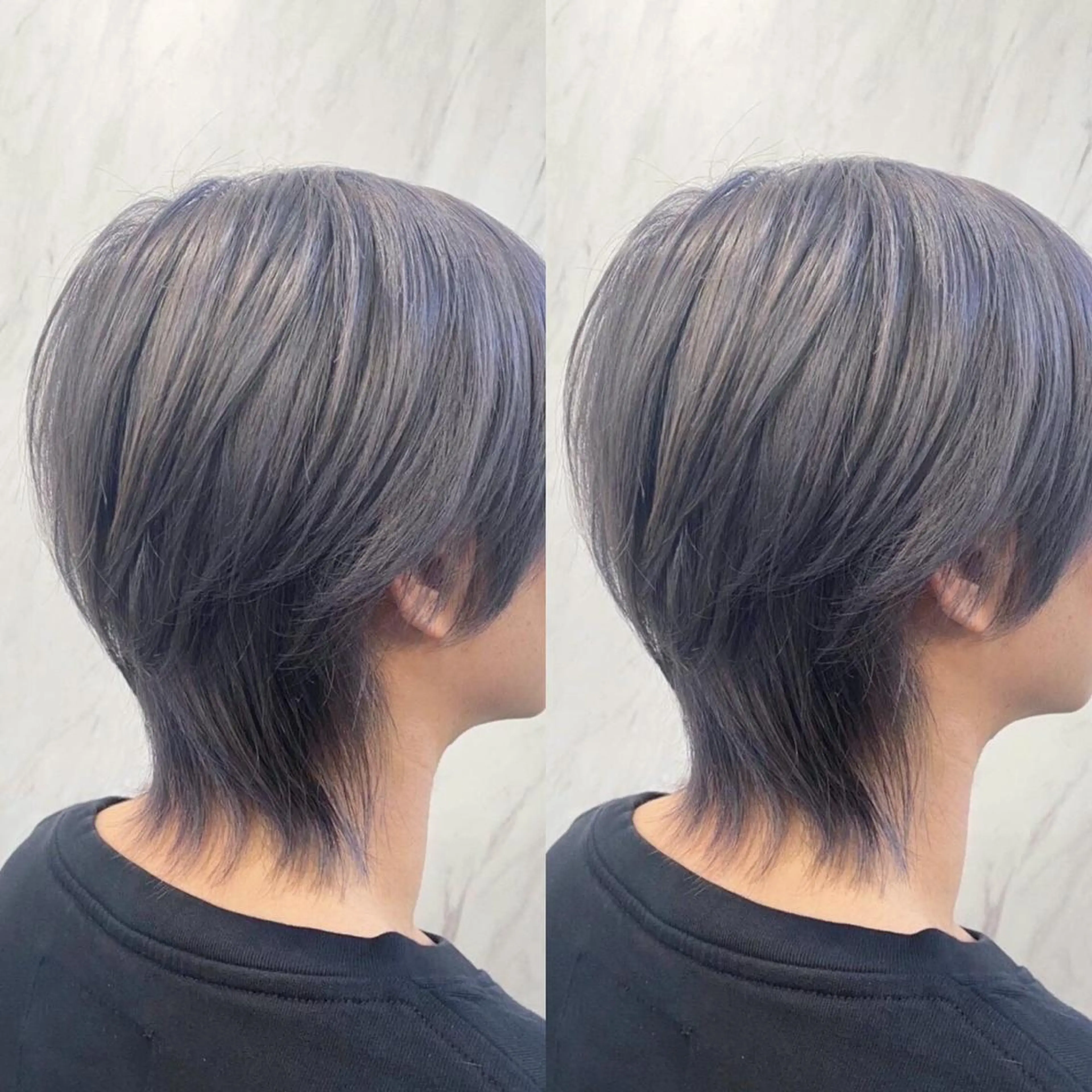 ミディアム カラー メンズ メンズブリーチ ブリーチ 髪質改善 縮毛矯正 トリートメント カット ヘアカラー トリートメント roygbiv ✨髪質改善✨美髪✨のヘアスタイル