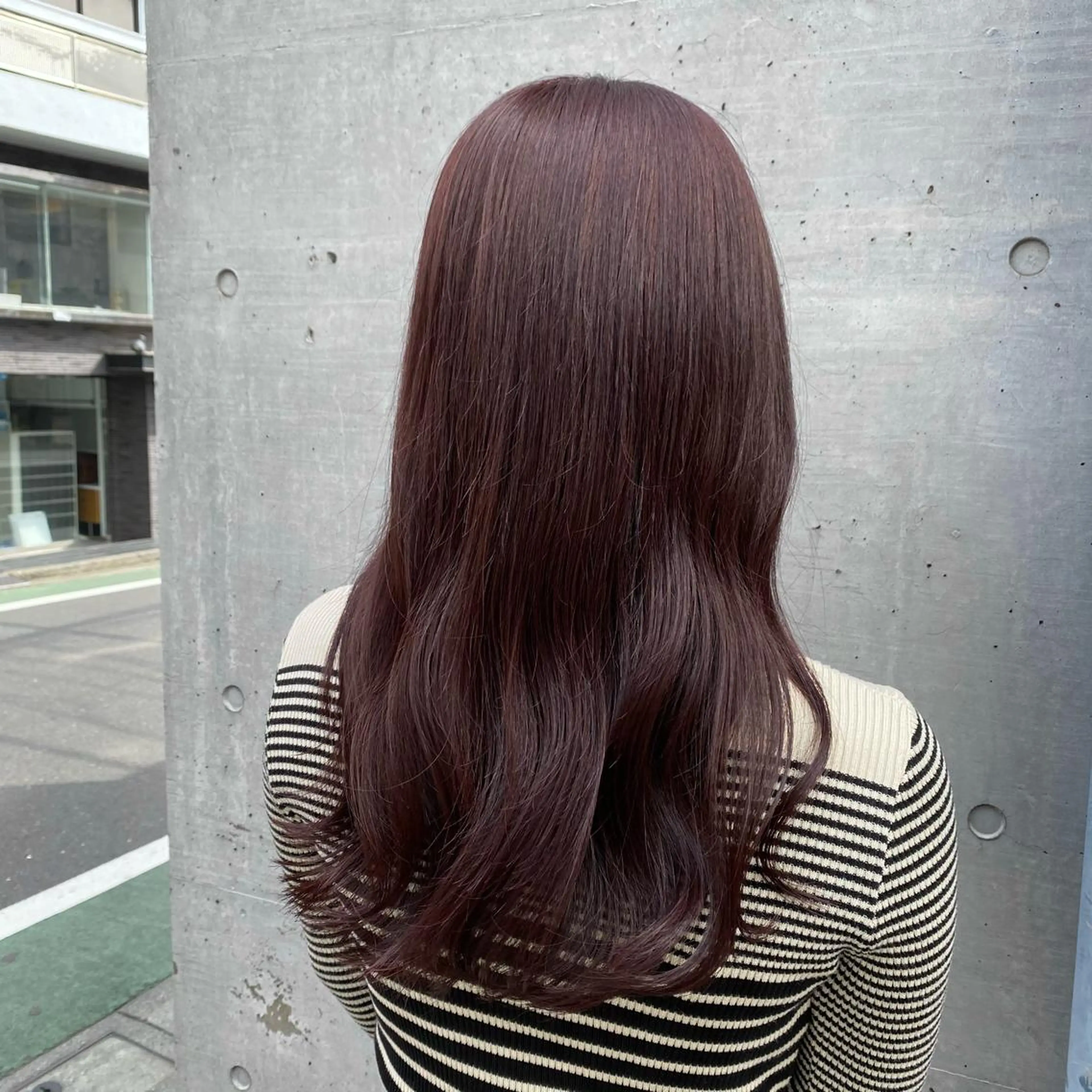 セミロング カラー 🪭risa 暖色/レイヤー🪭のヘアスタイル