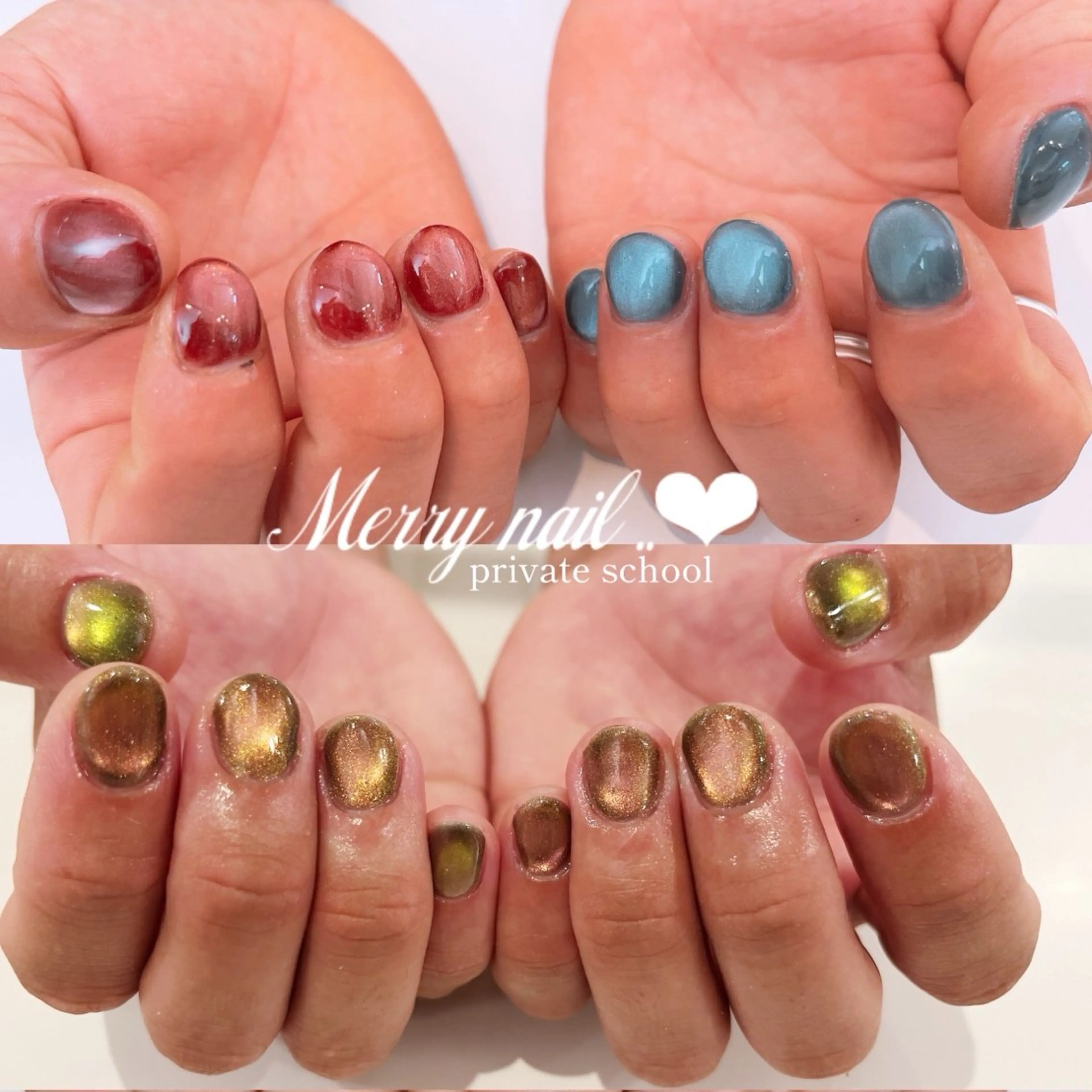 メンズ ハンドネイル Merry nail 個人サロンのネイルデザイン