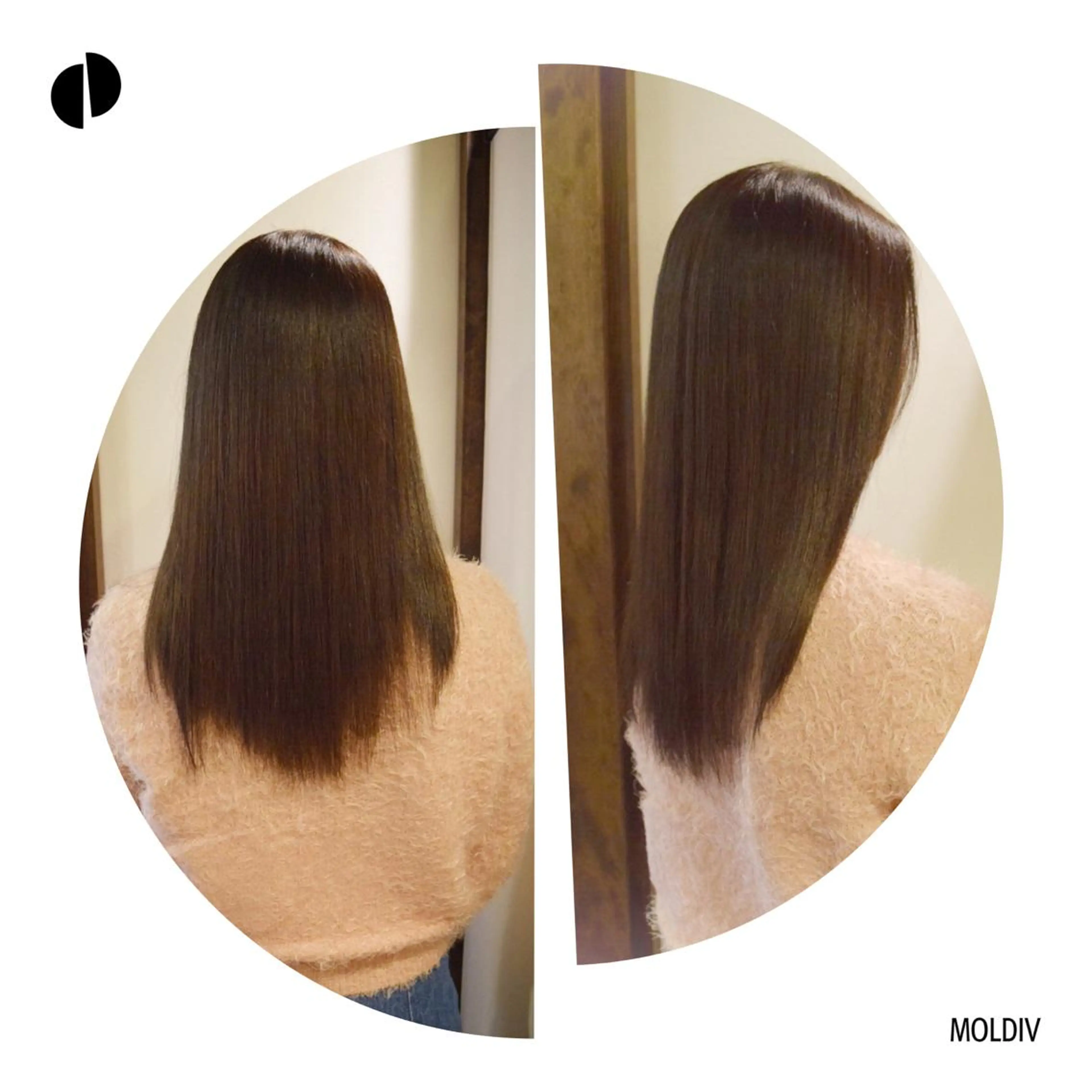 ロング カラー ブラウンカラー ヘーゼル トリートメント ✨縮毛矯正✨髪質改善 ナカシマ ユミのヘアスタイル