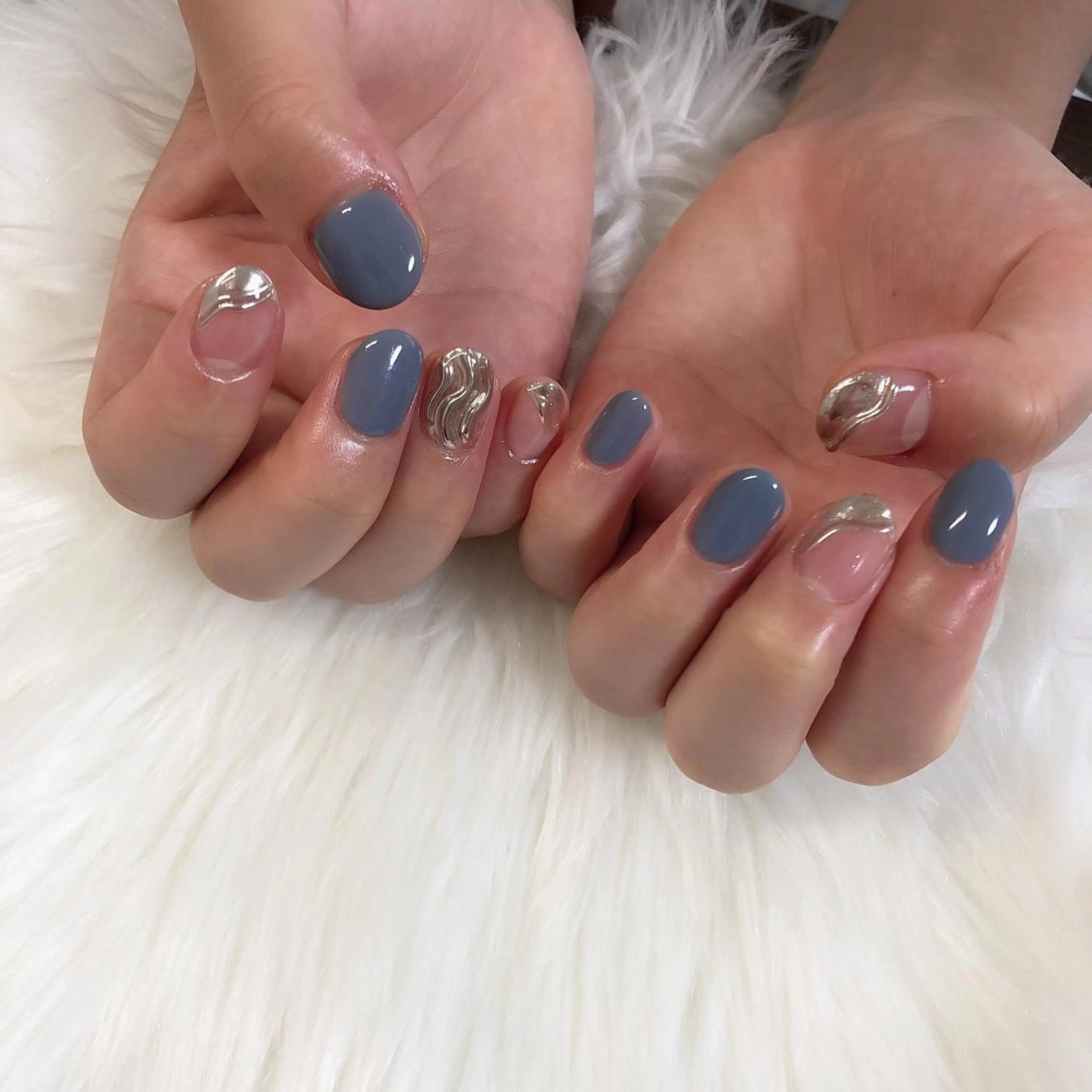 ネイル ハンドネイル 西岡 杏のネイルデザイン