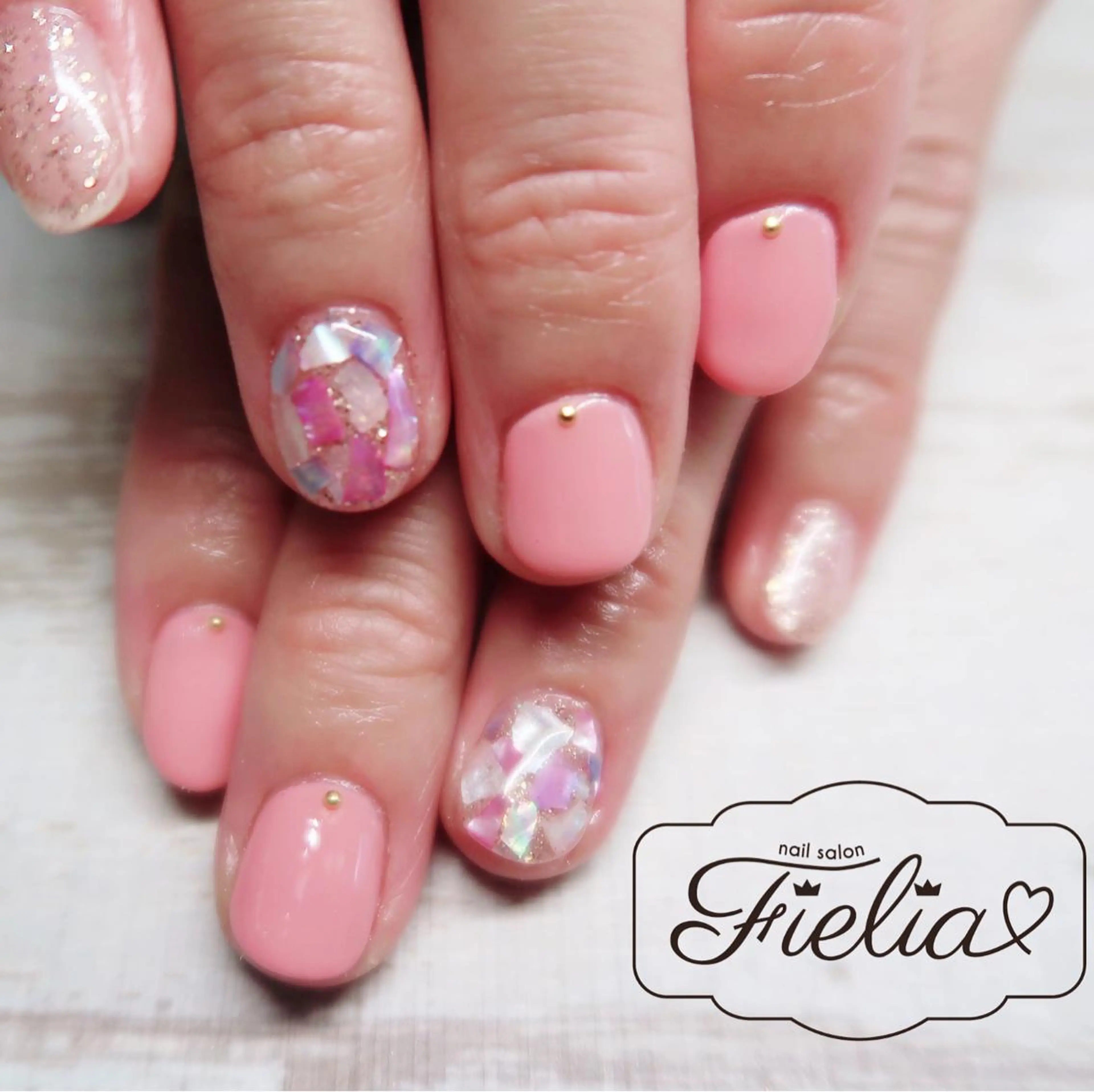 ネイル ハンドネイル Fielia momoのネイルデザイン