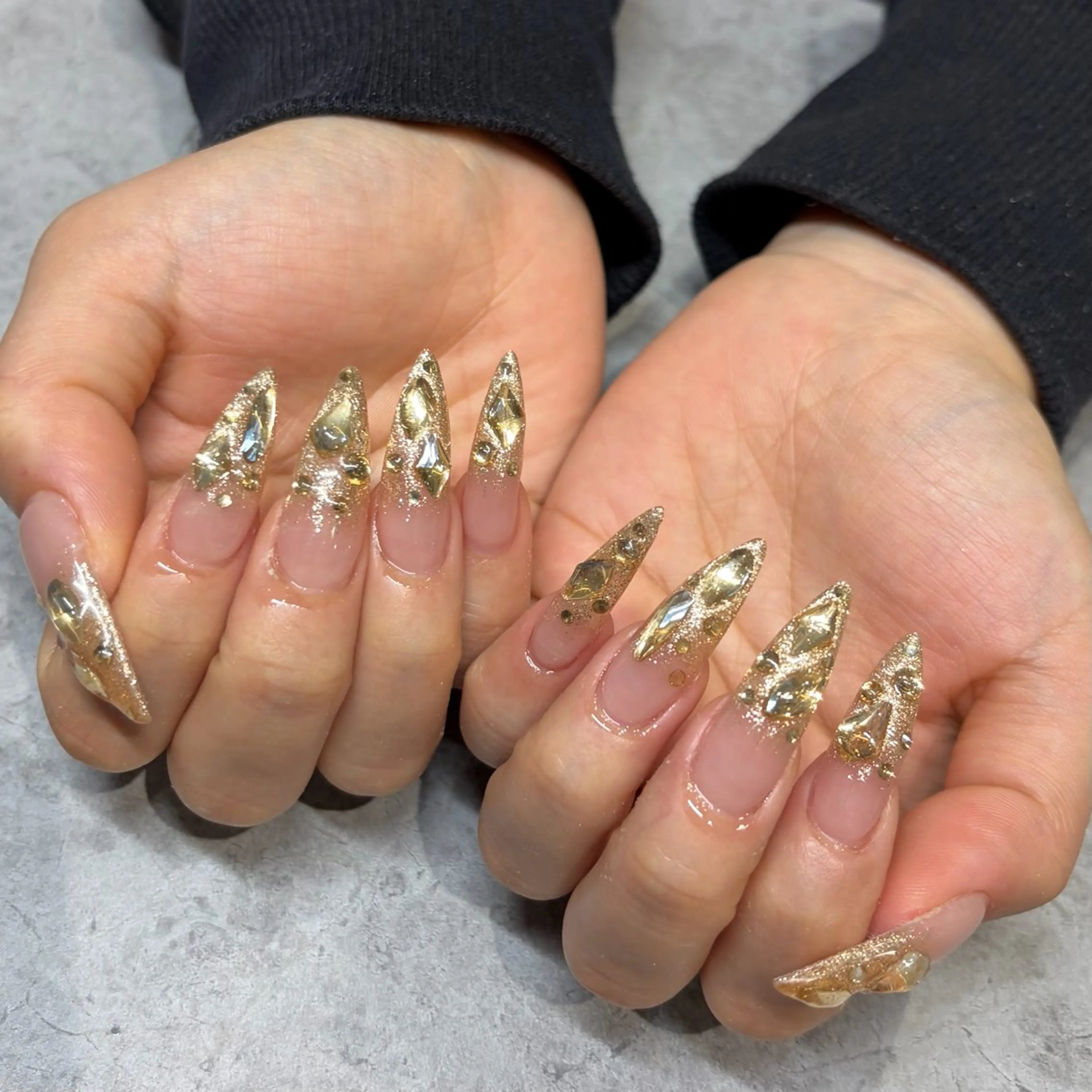 ネイル アートネイル スカルプネイル ネイルチップ ハンドネイル IROHA NAIL 横山佳那のネイルデザイン