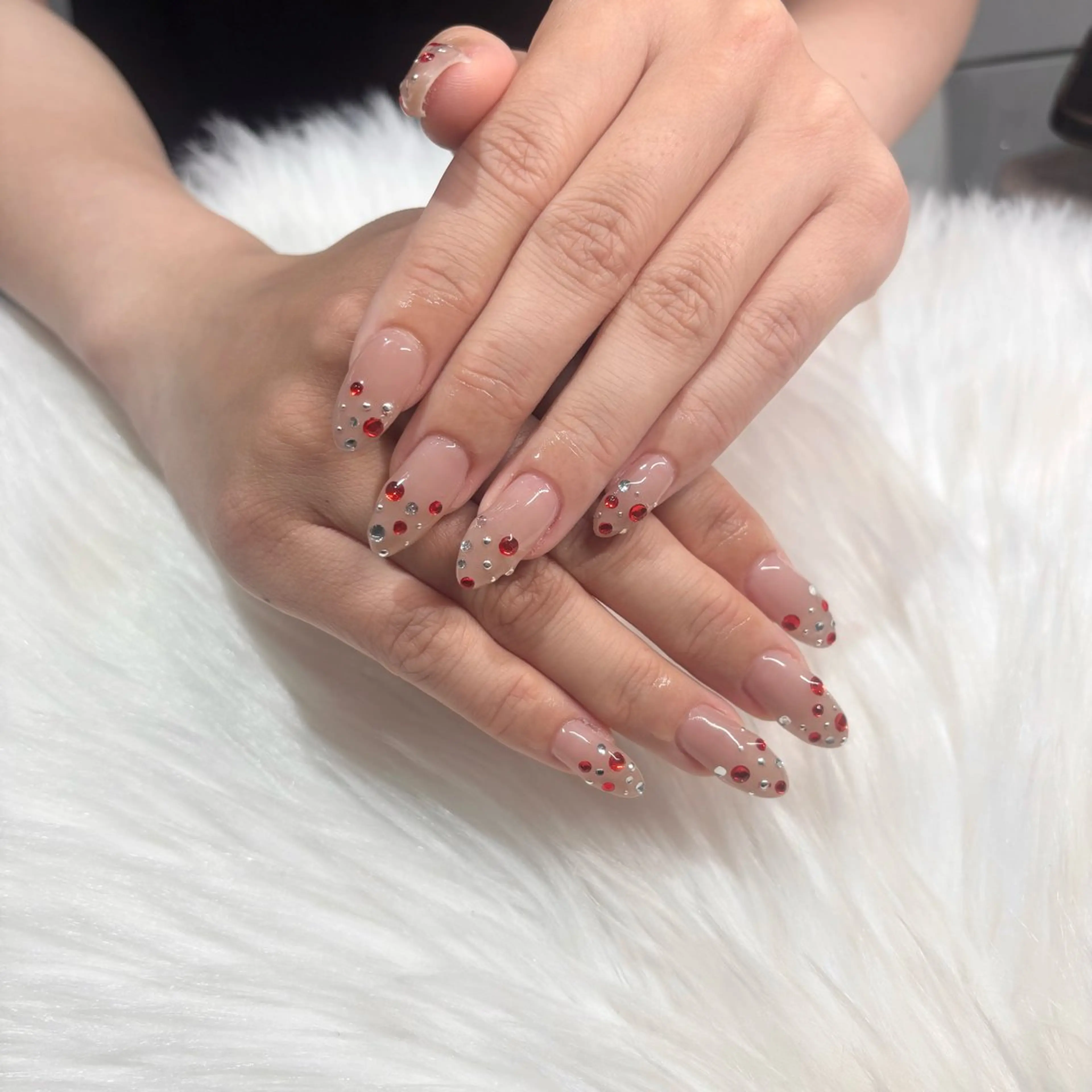 ネイル ストーンネイル Viel💅 〜himene〜のネイルデザイン